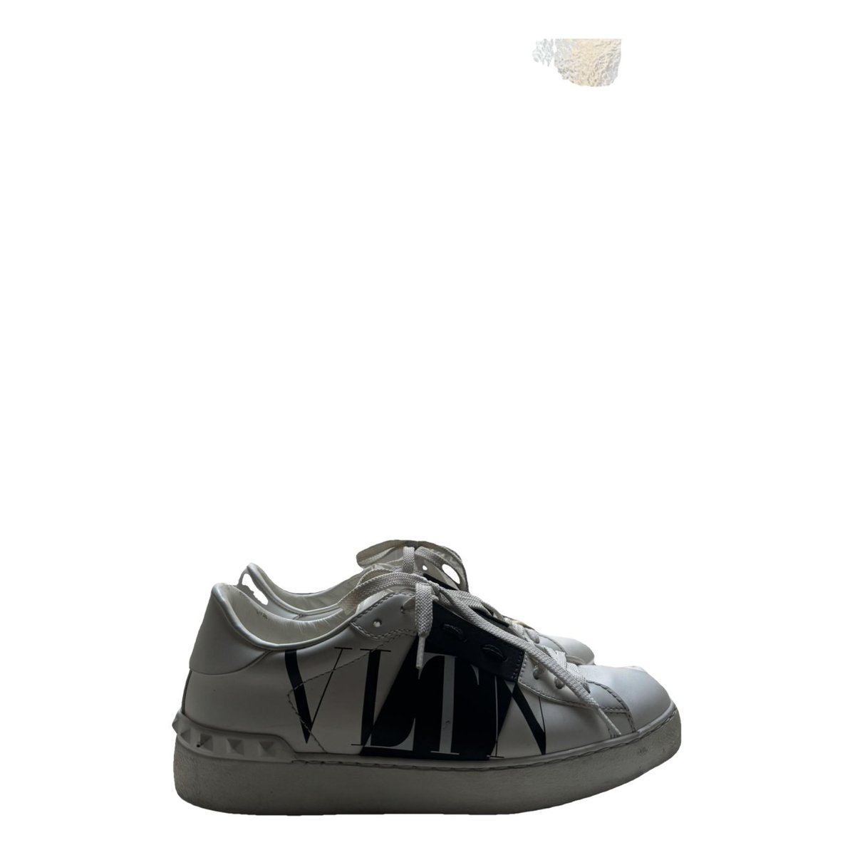 Open VLTN leather trainers