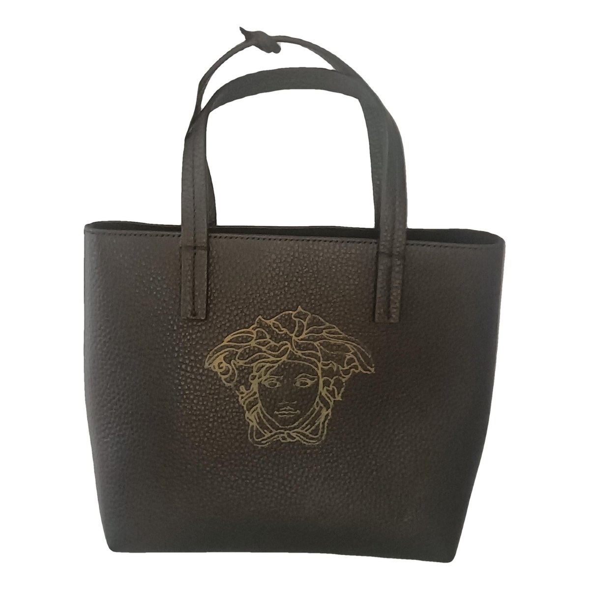 La Medusa leather handbag