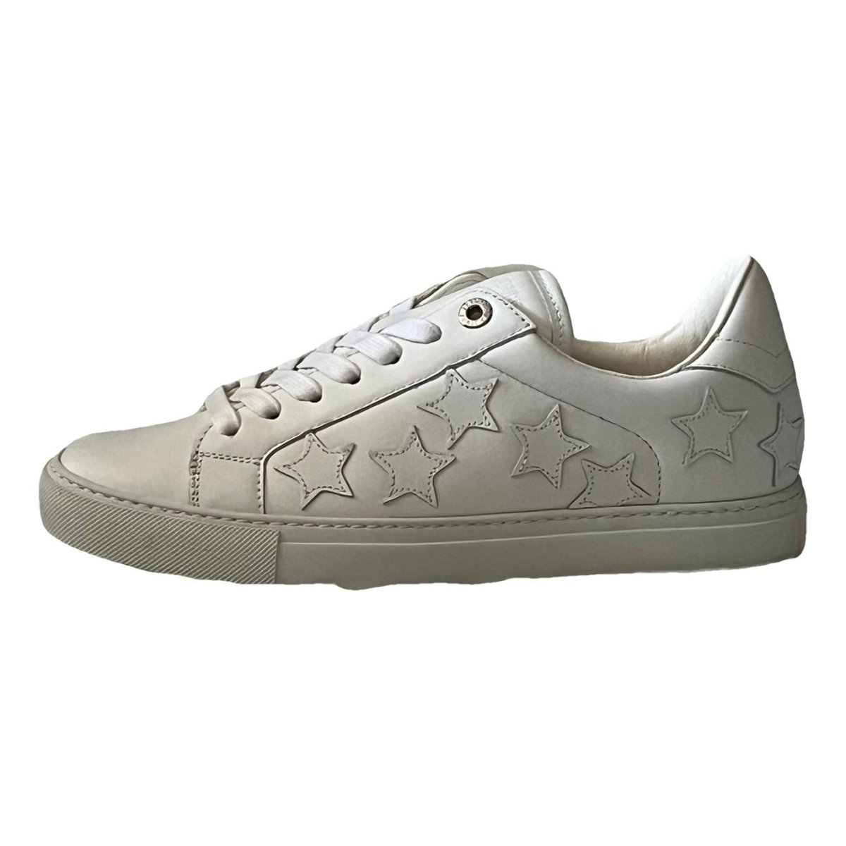 Zadig Stars leather trainers