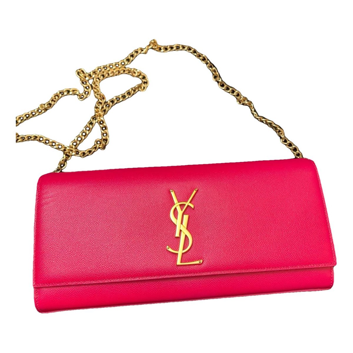 Kate monogramme leather clutch bag