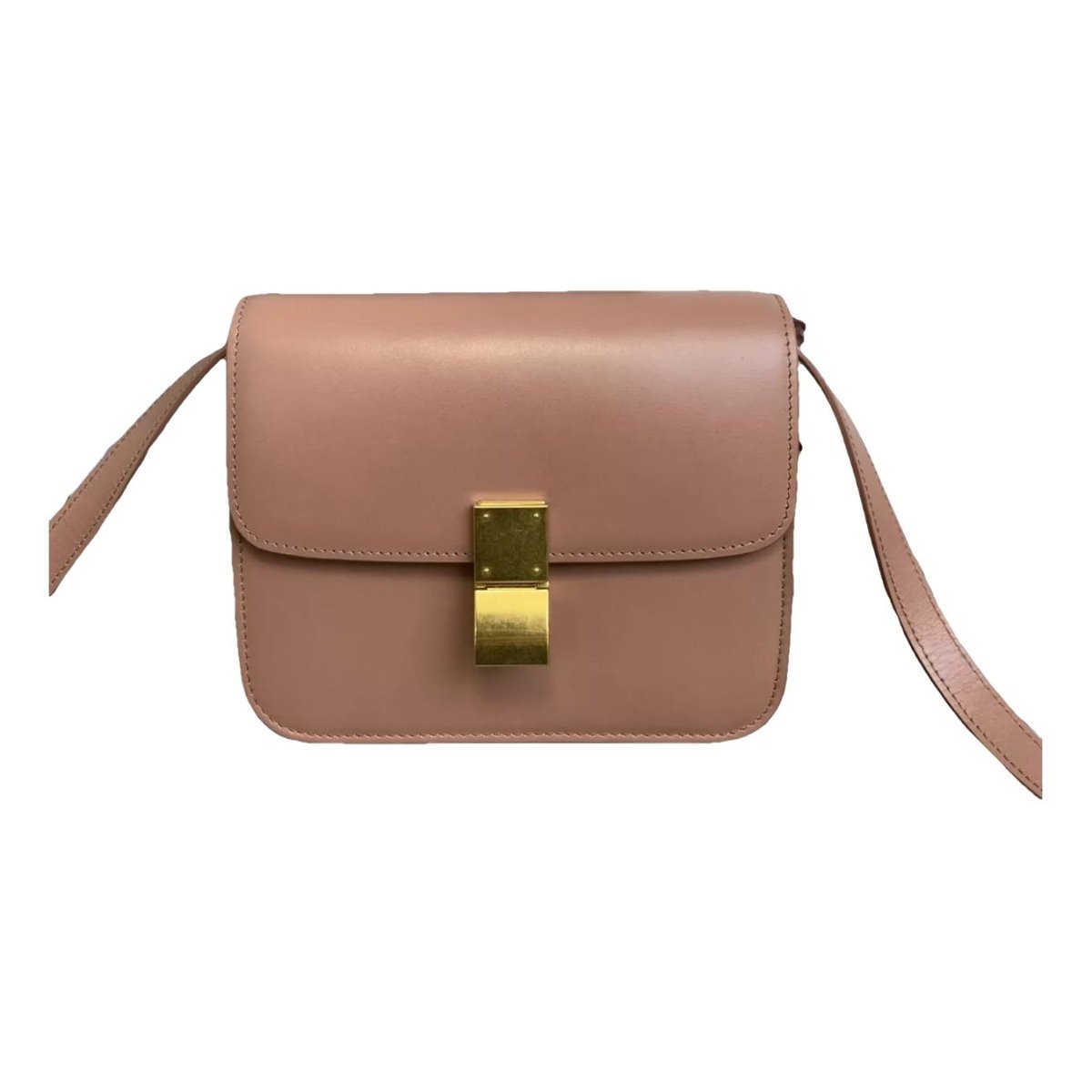 Classic leather crossbody bag