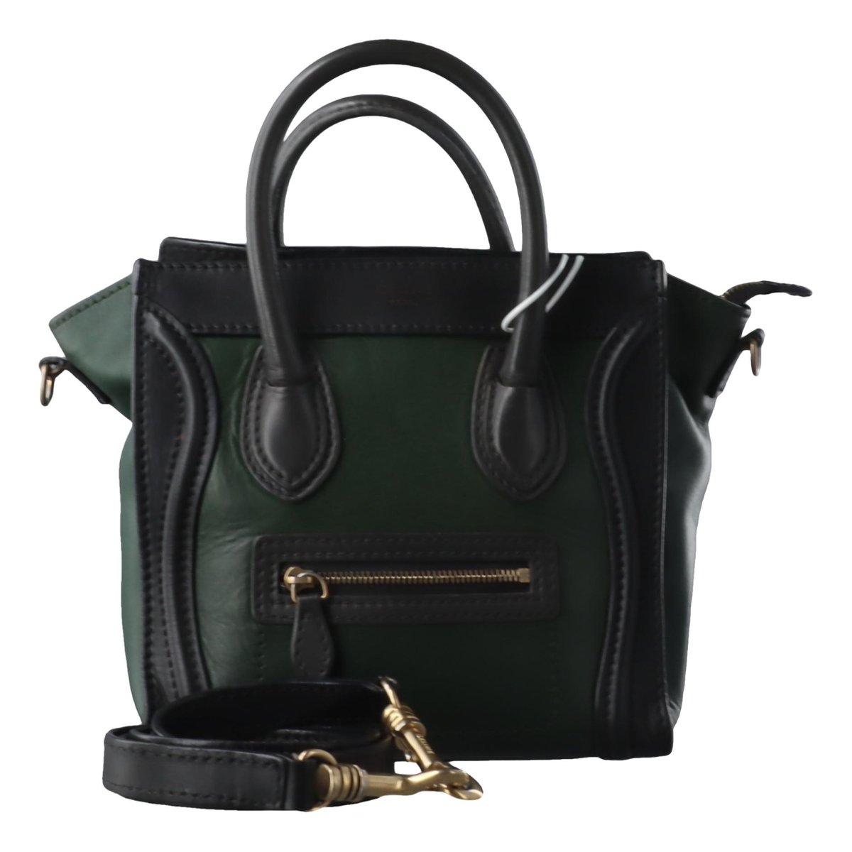 Nano Luggage leather handbag