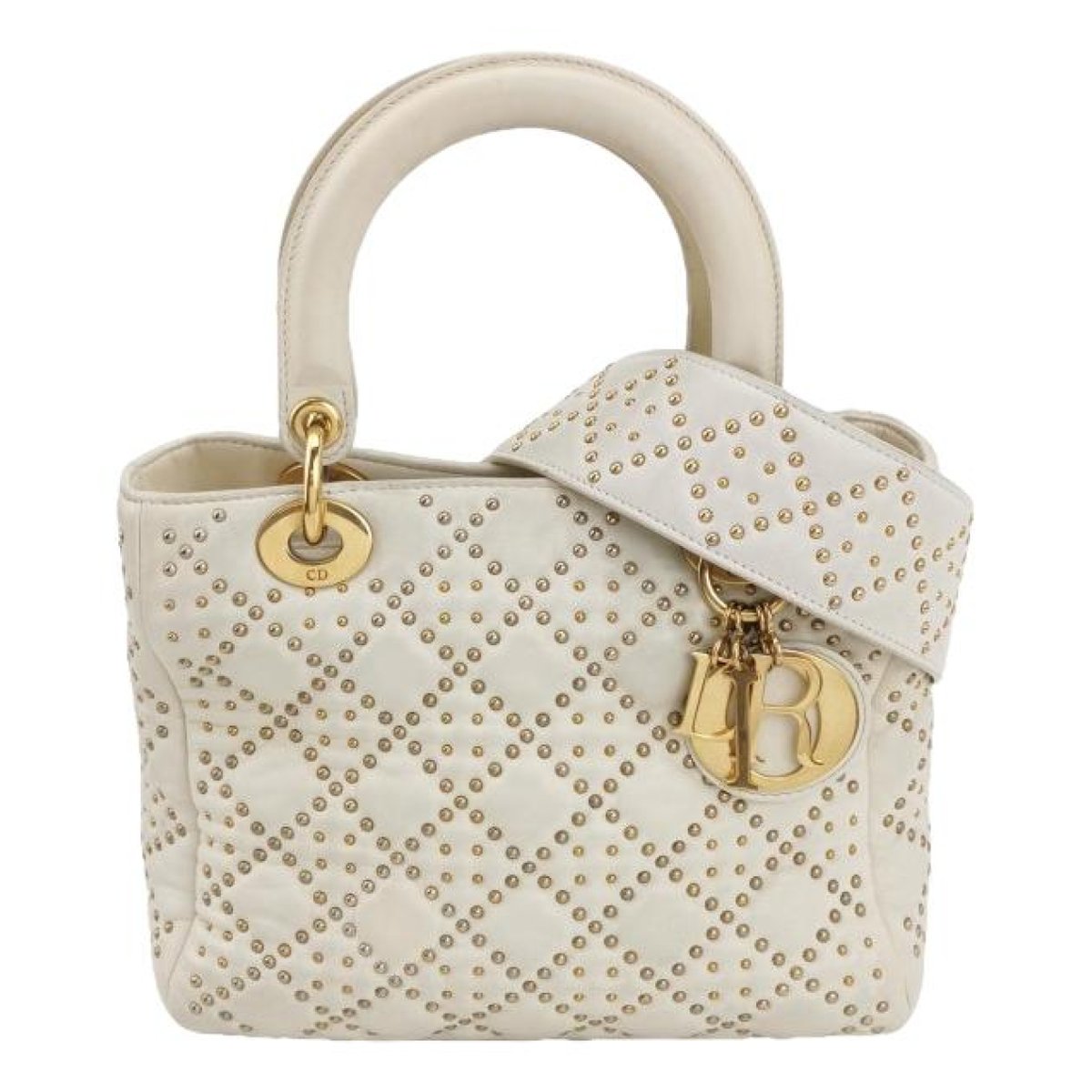 Lady Dior leather handbag