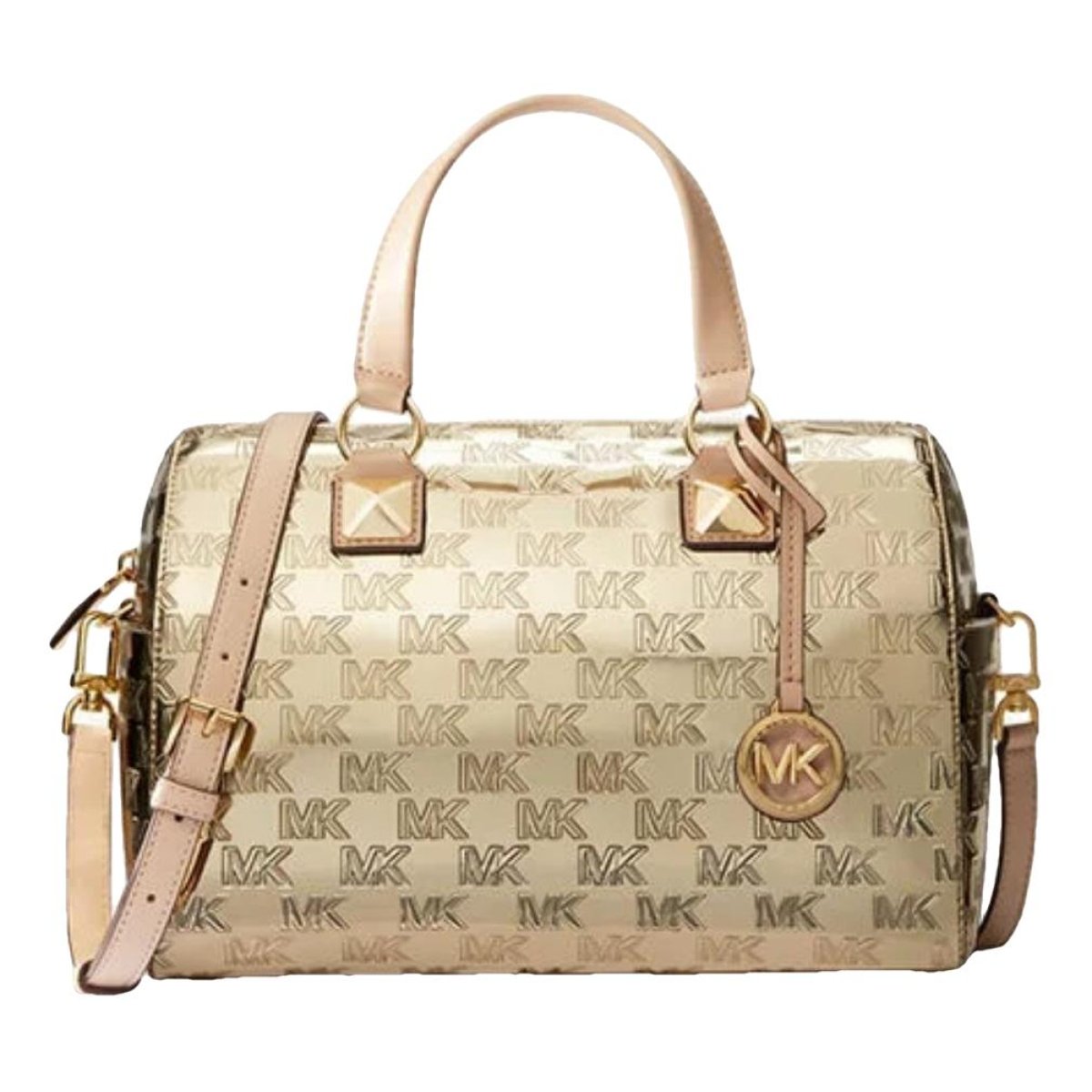 Grayson Barrel vegan leather handbag
