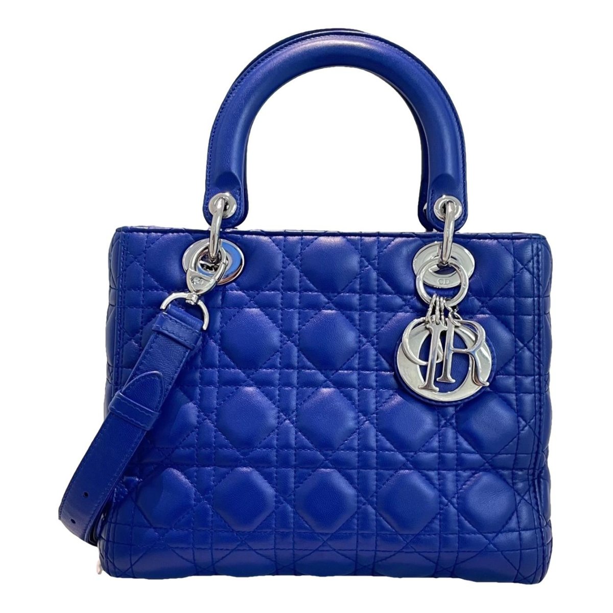 Lady Dior leather handbag