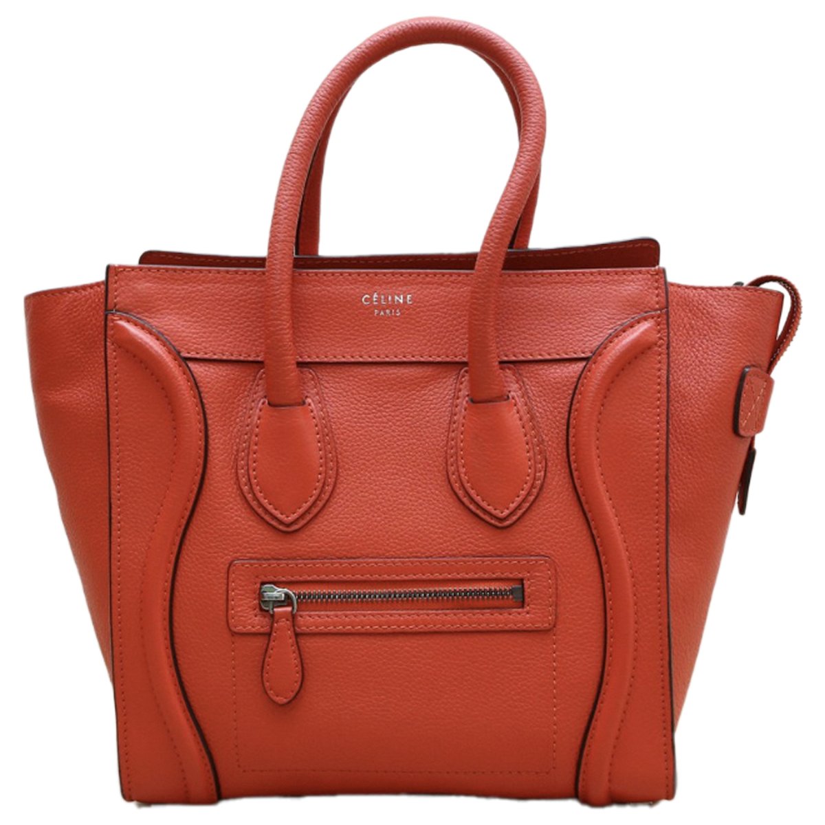 Luggage leather handbag