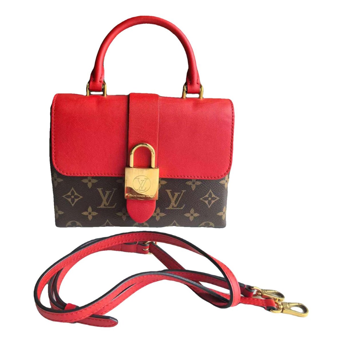 Locky BB leather handbag