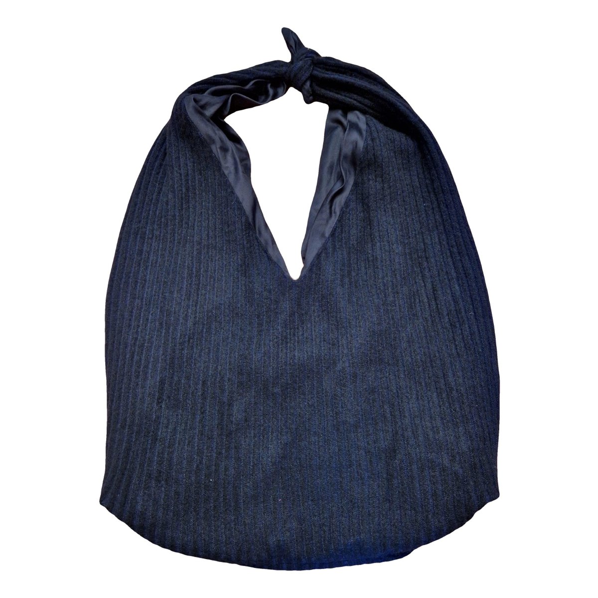 Bindle wool handbag