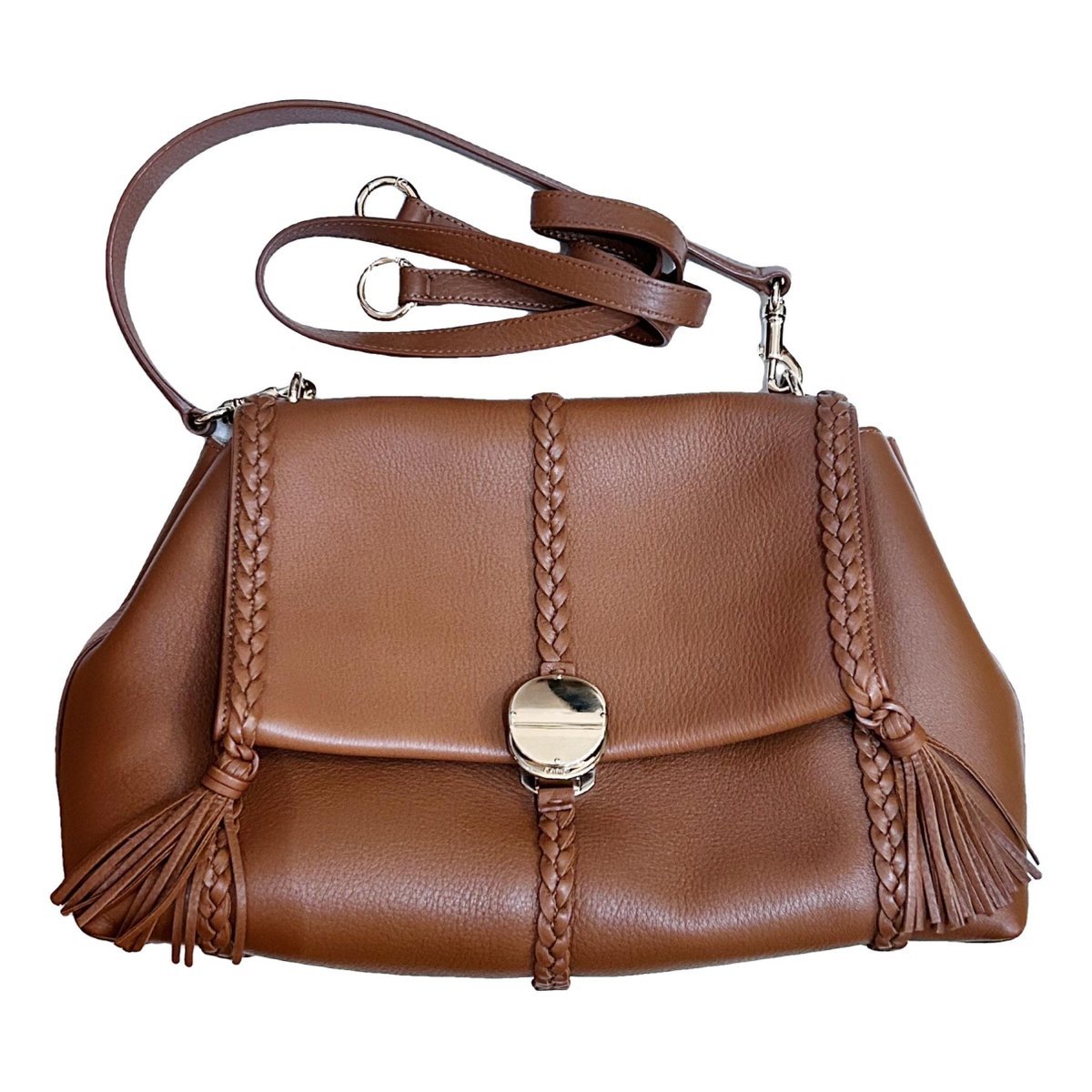 Penelope leather handbag