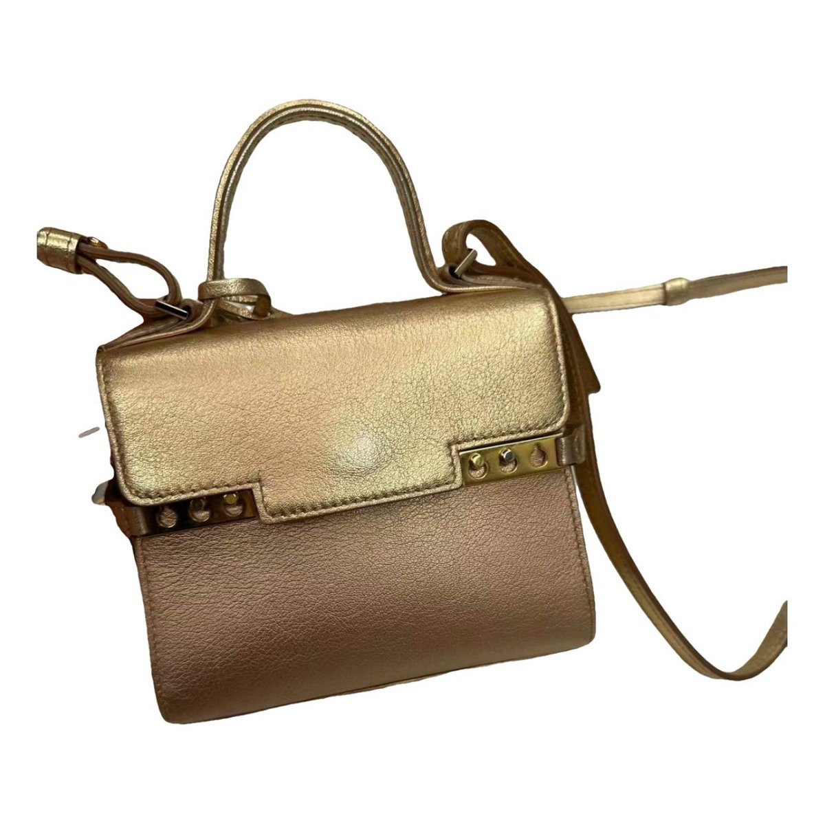 Brillant leather handbag
