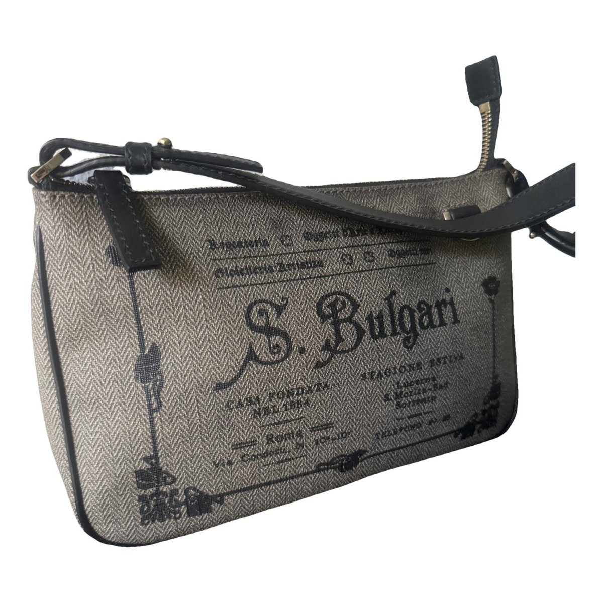 Chandra leather handbag