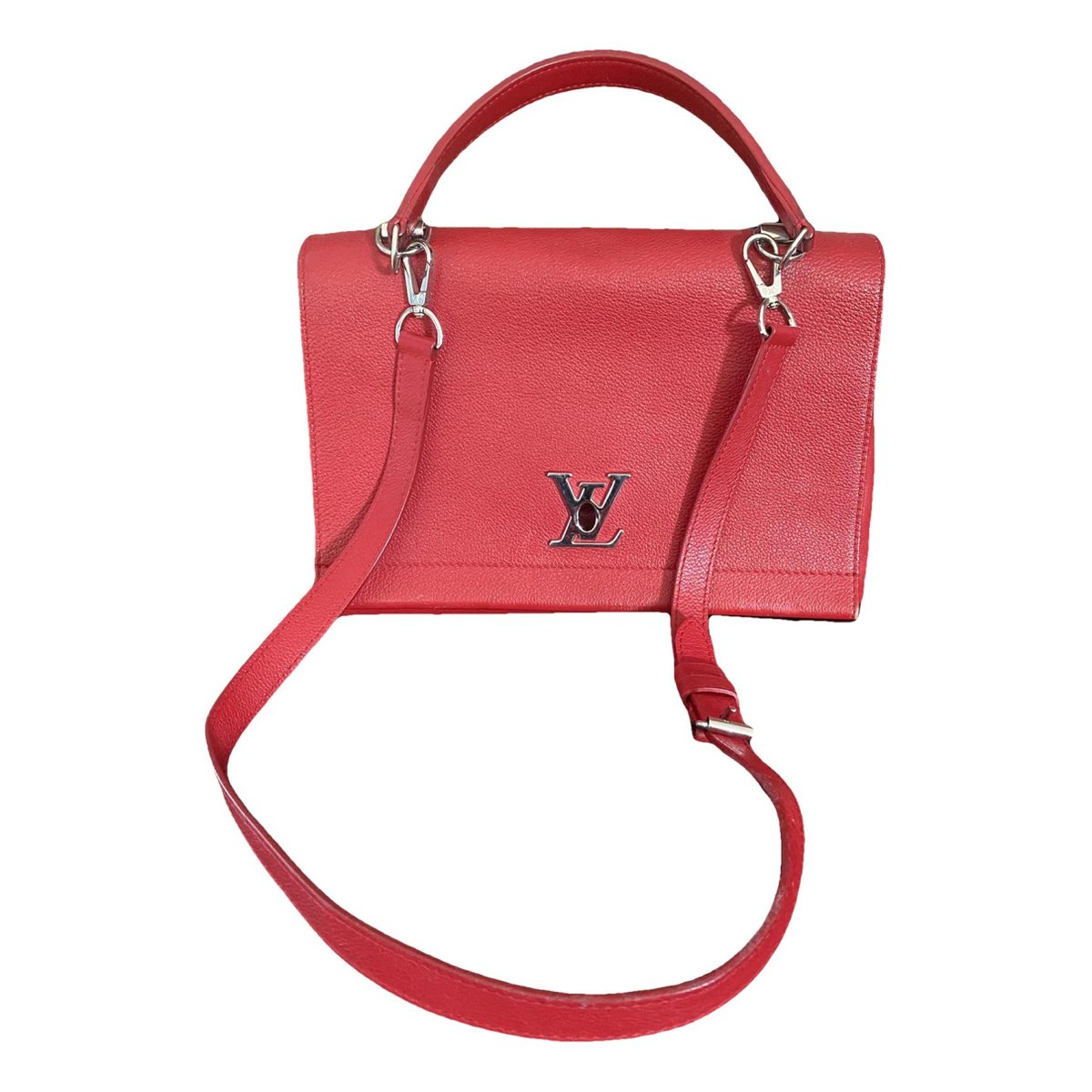 Lockme leather handbag