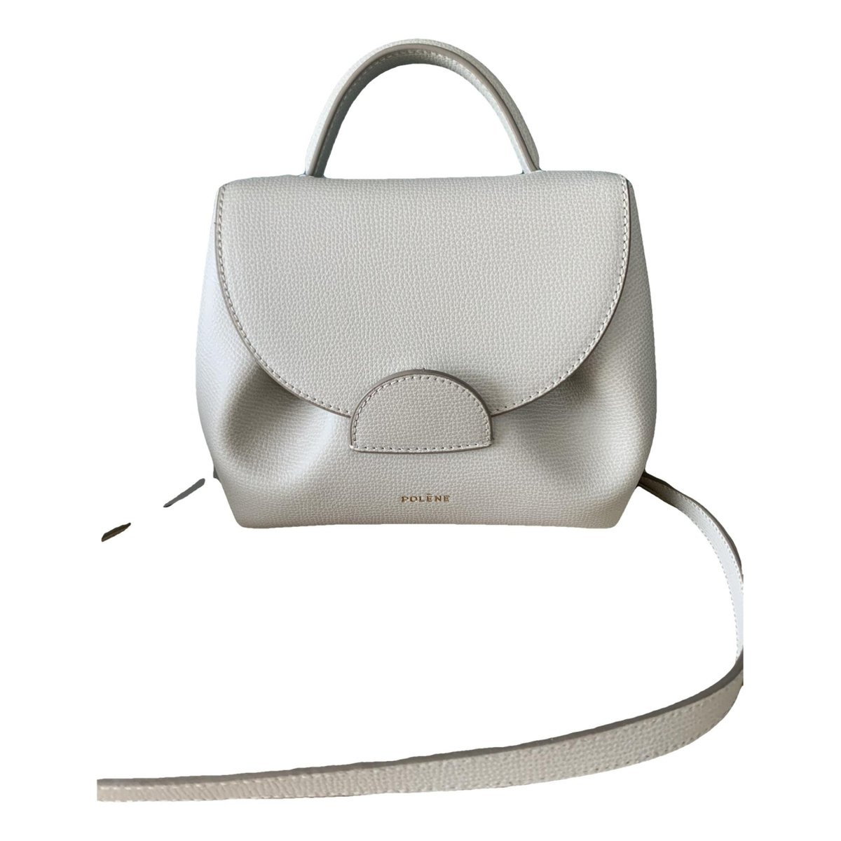 Numéro un nano leather crossbody bag