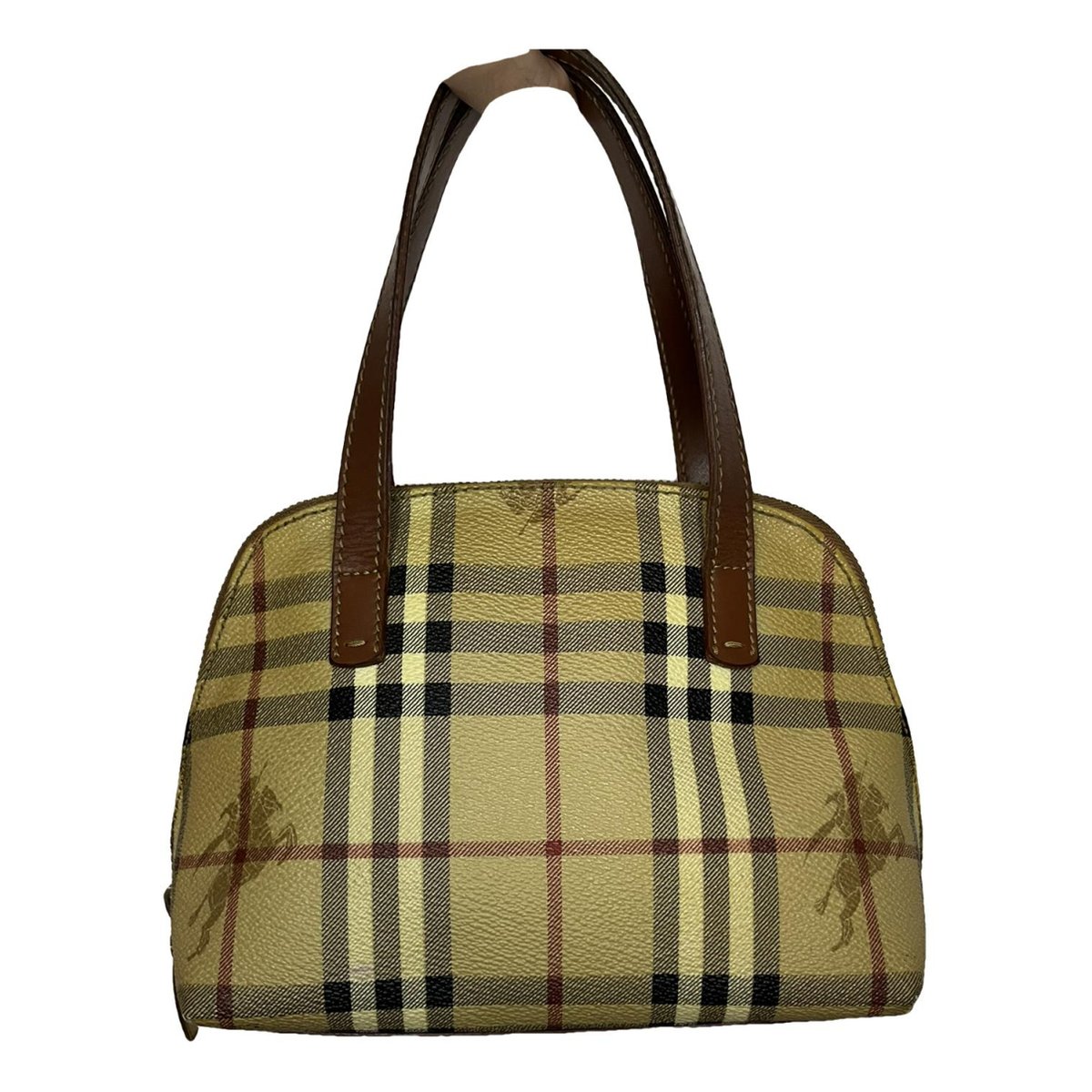Title leather bag