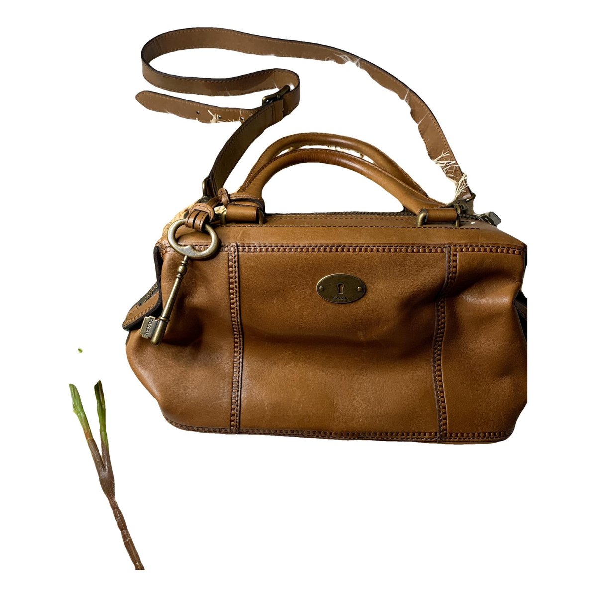 Leather crossbody bag