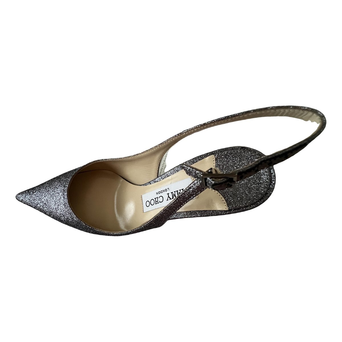 Diamond Tilda leather heels
