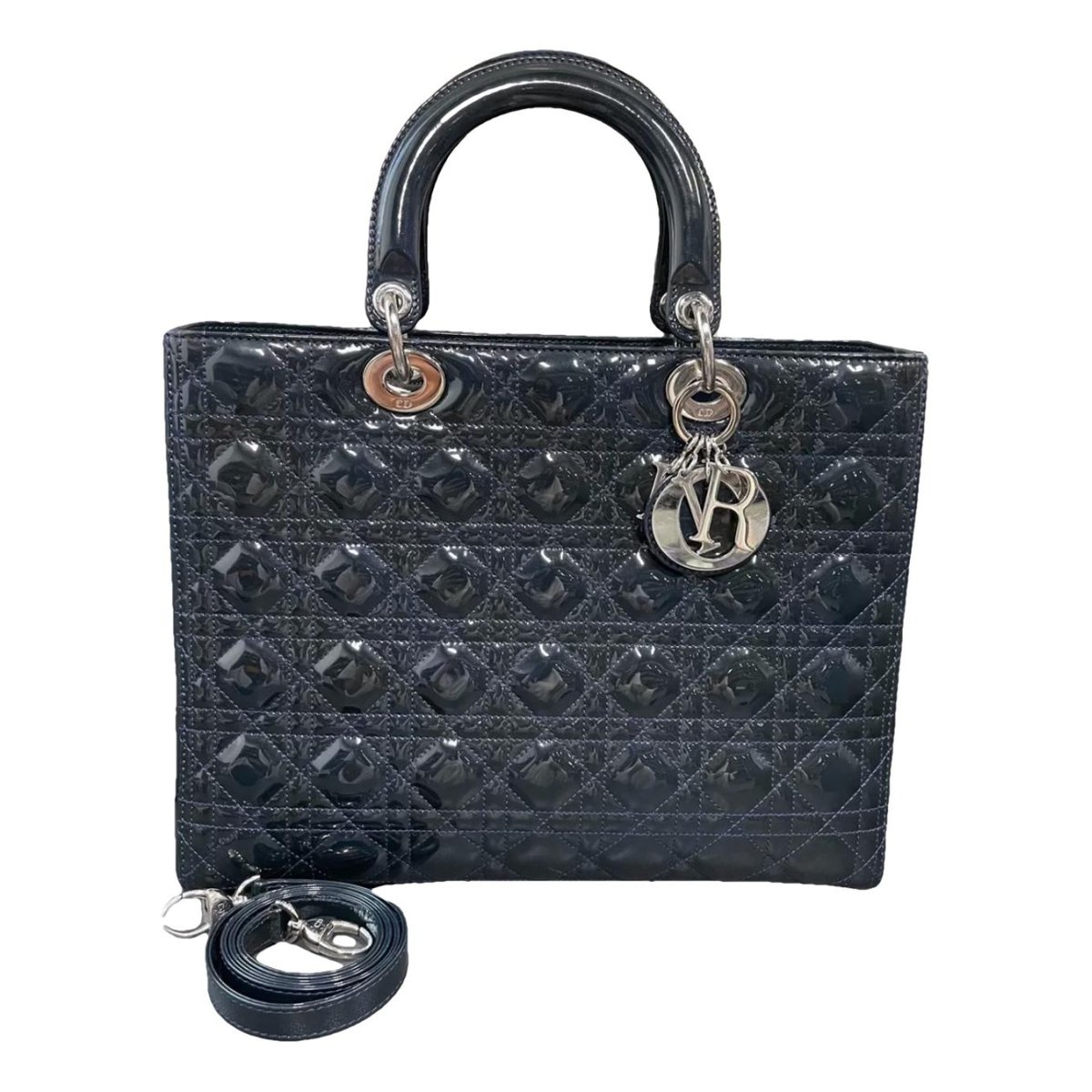 Lady Dior leather handbag