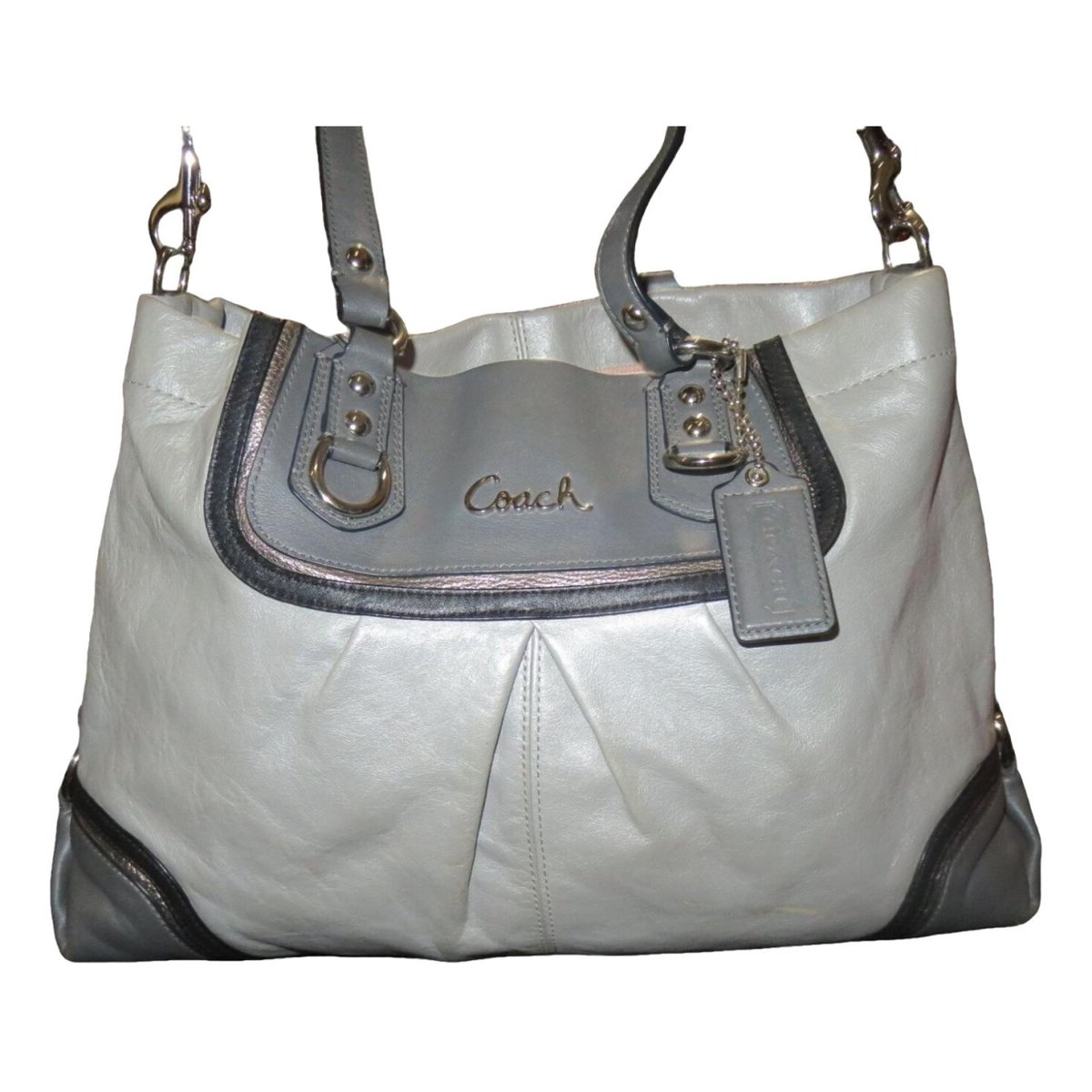 Carly leather satchel