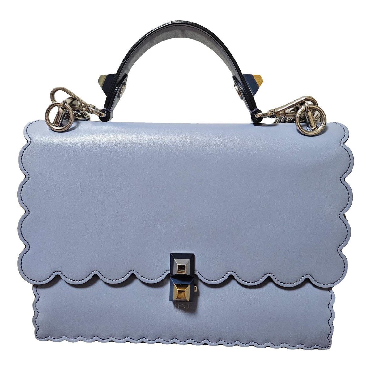 Kan I leather crossbody bag