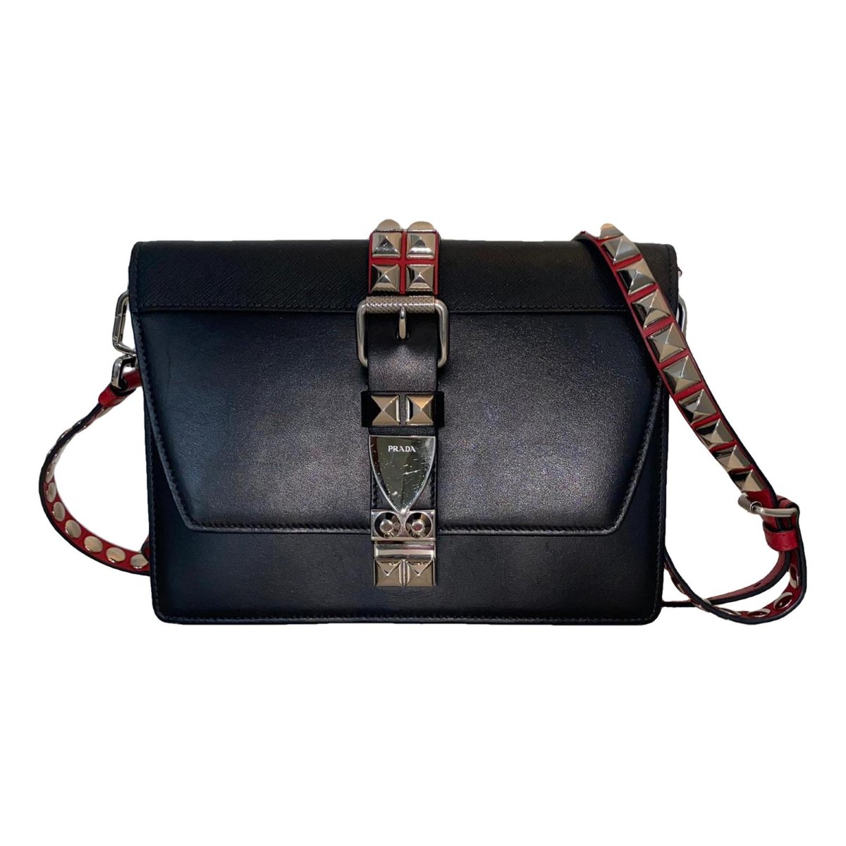 Elektra leather crossbody bag