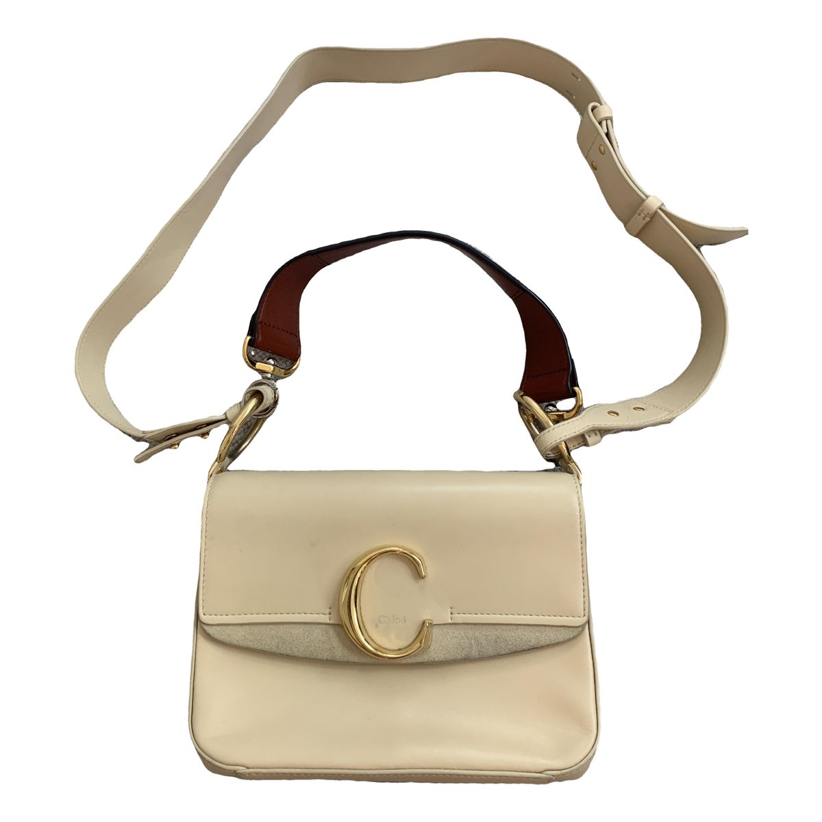 C leather handbag