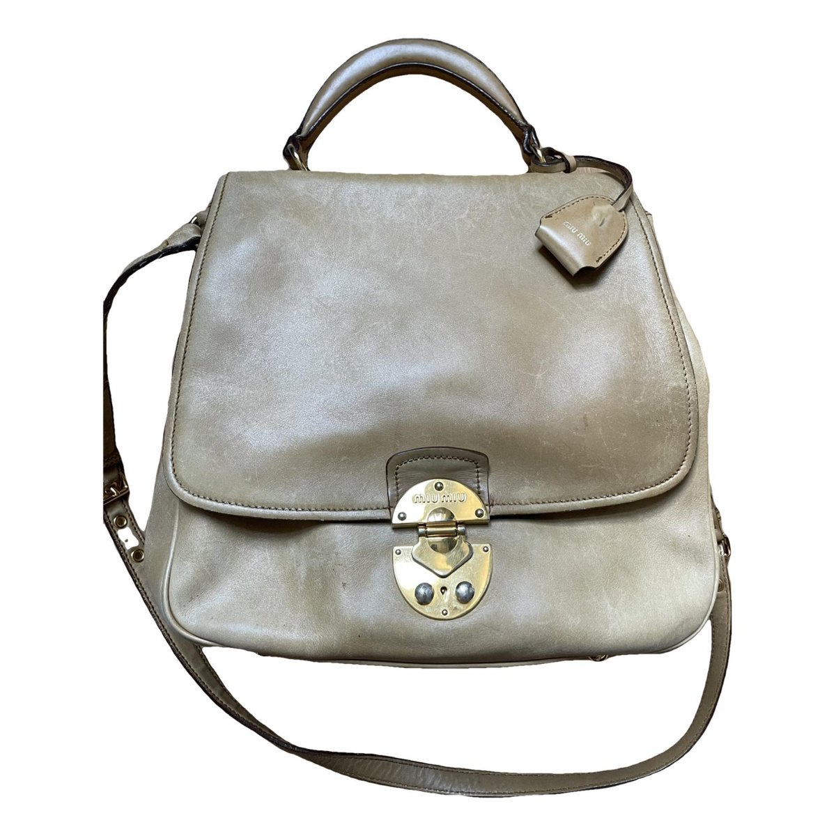 Vitello leather satchel
