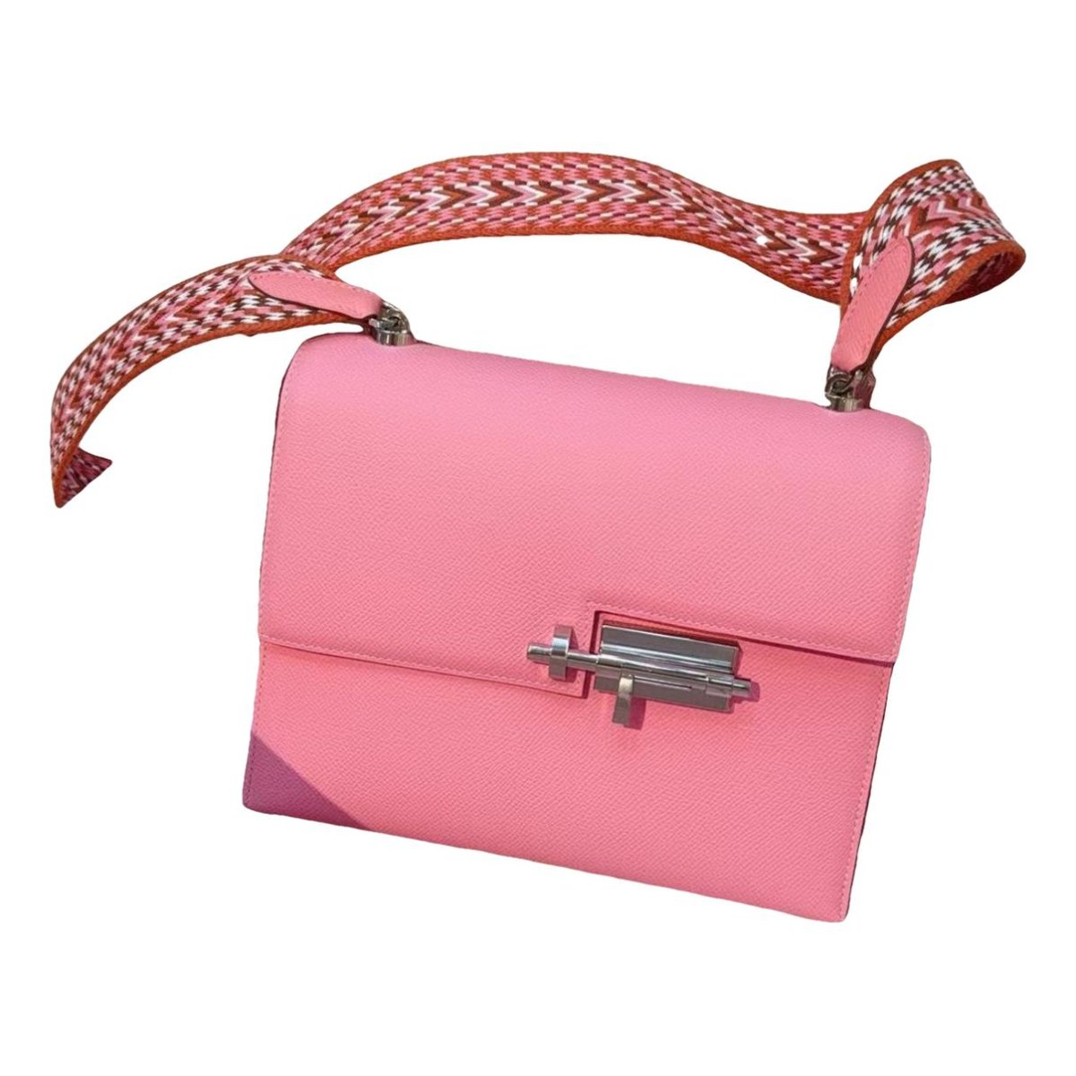 Verrou leather handbag