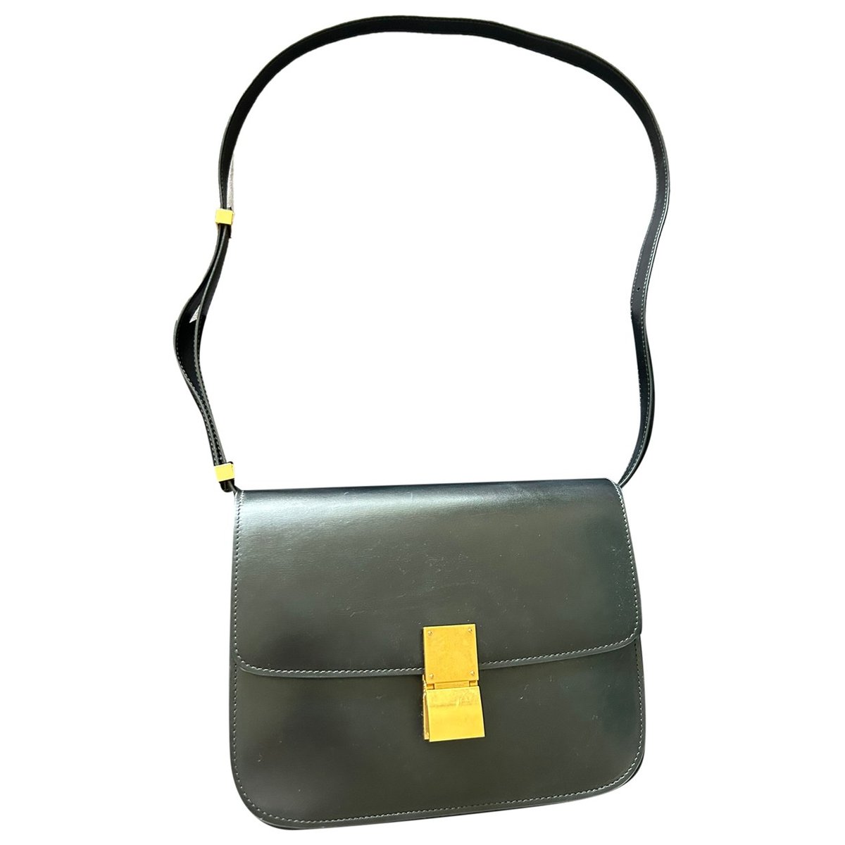 Classic leather crossbody bag