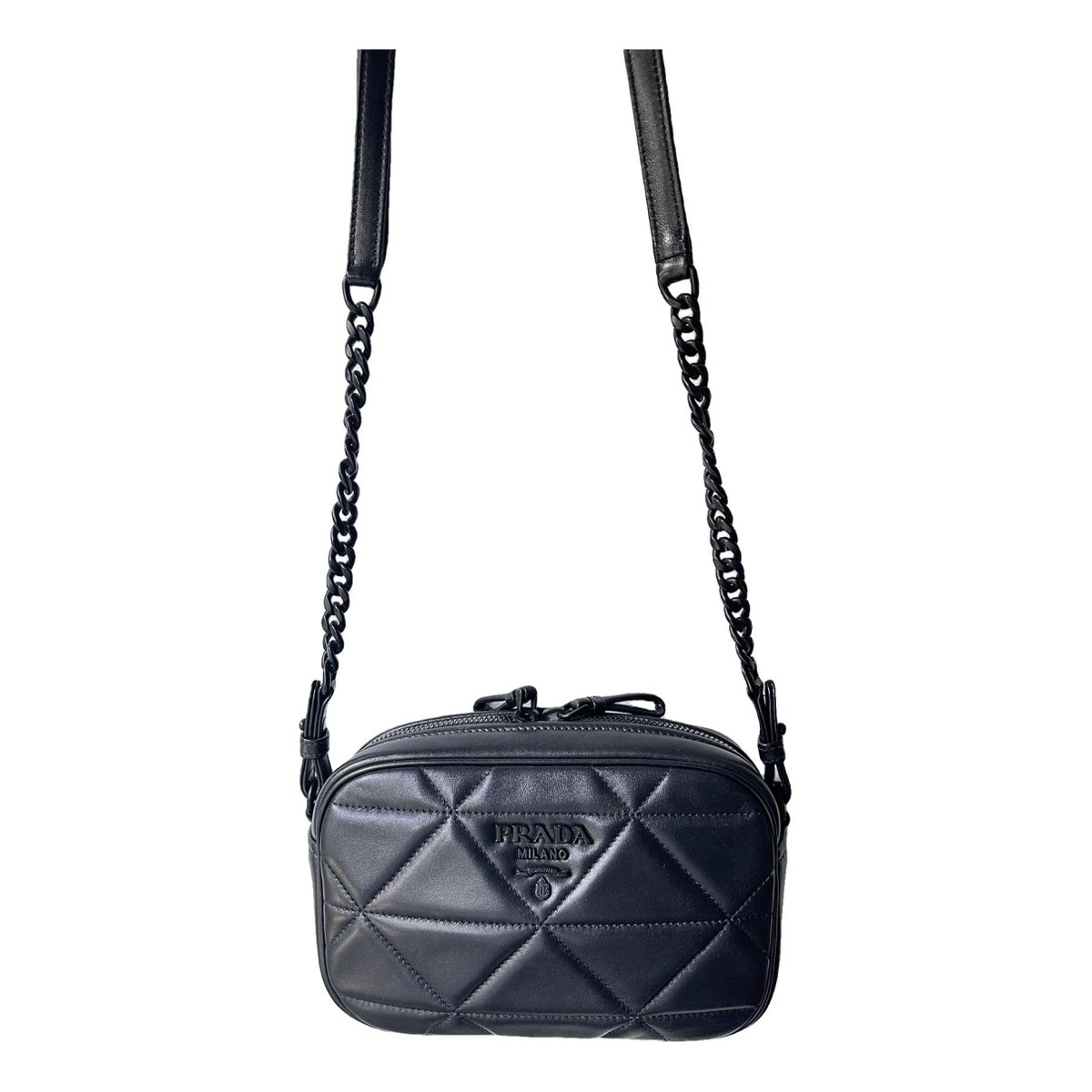 Spectrum leather crossbody bag