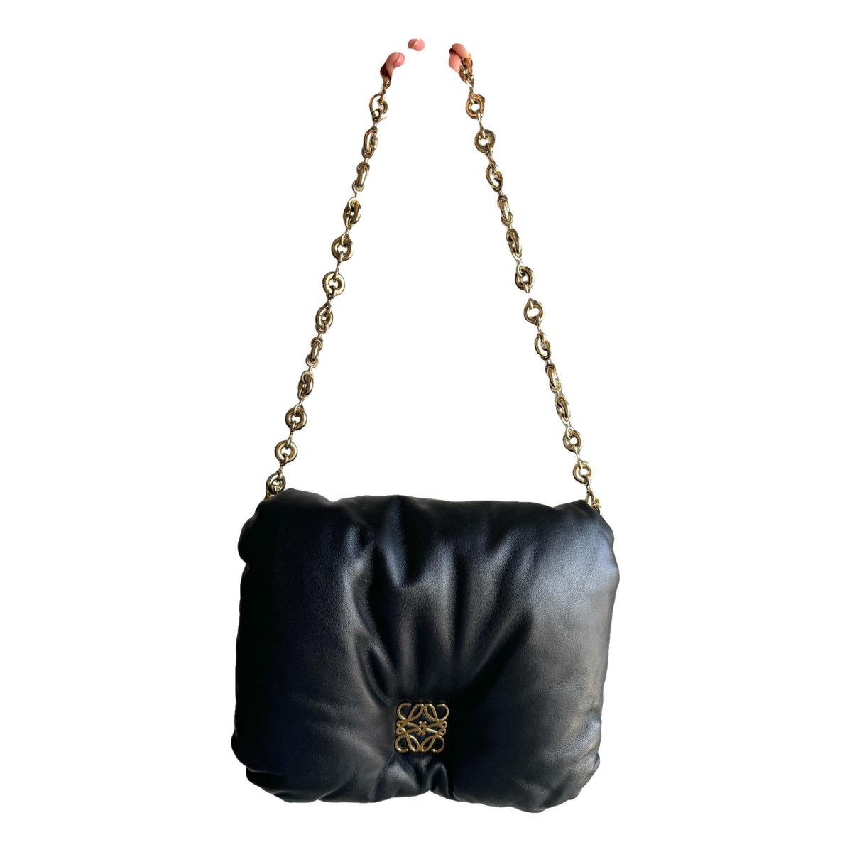 Goya Puffer leather handbag