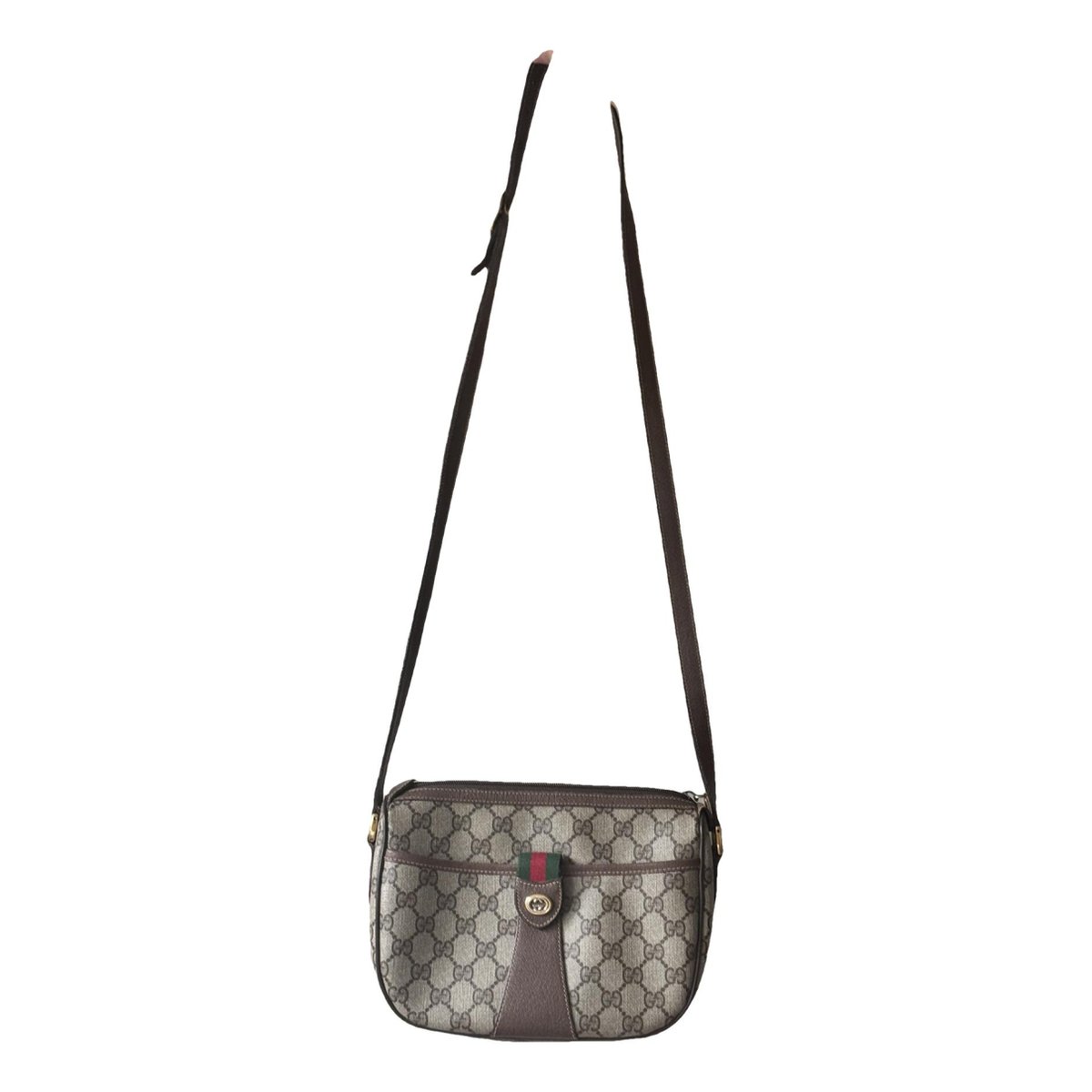 Ophidia GG Supreme leather handbag
