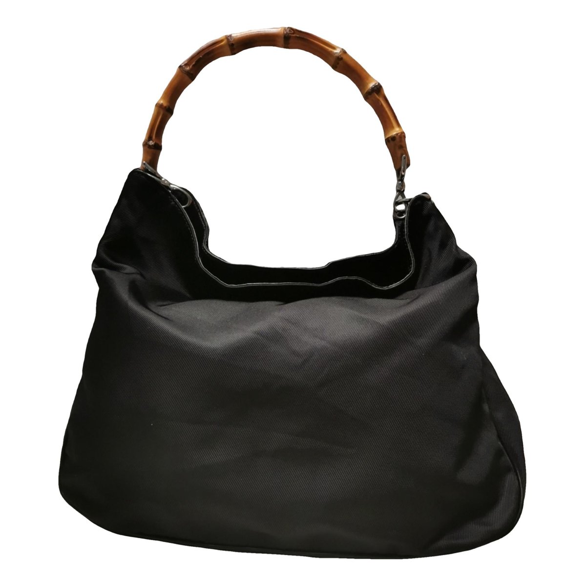 Bamboo Top Handle cloth handbag