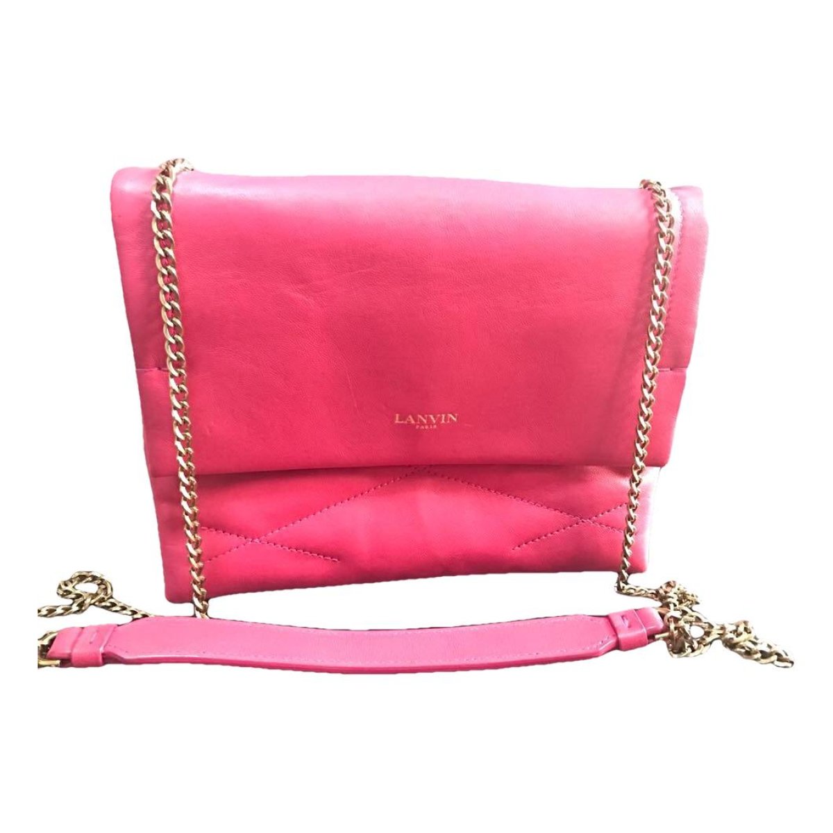 Sugar leather crossbody bag