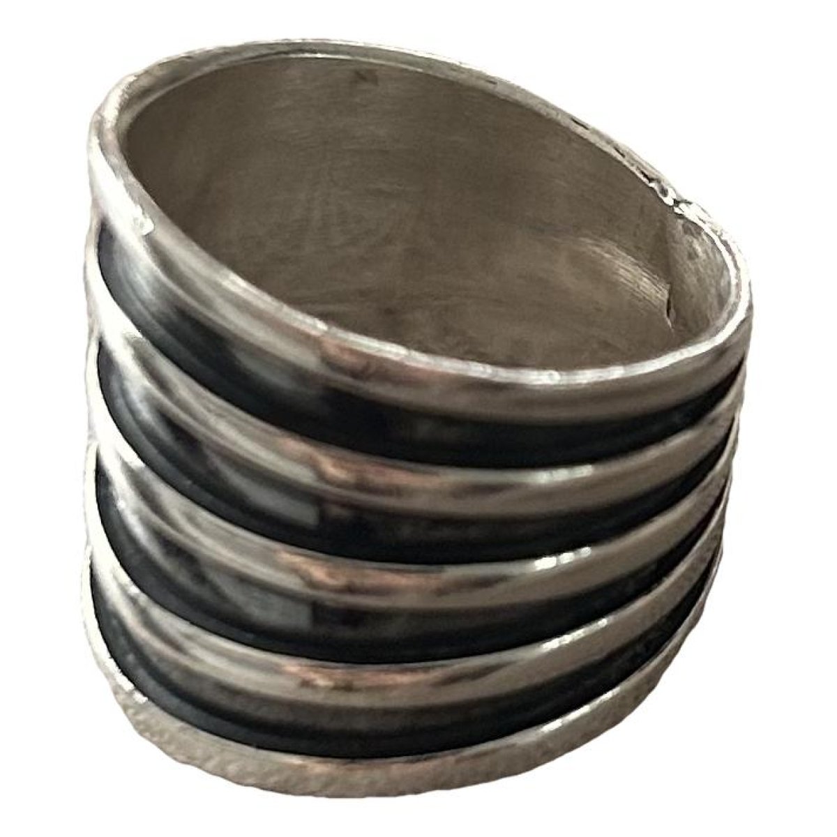 Chevalières silver ring