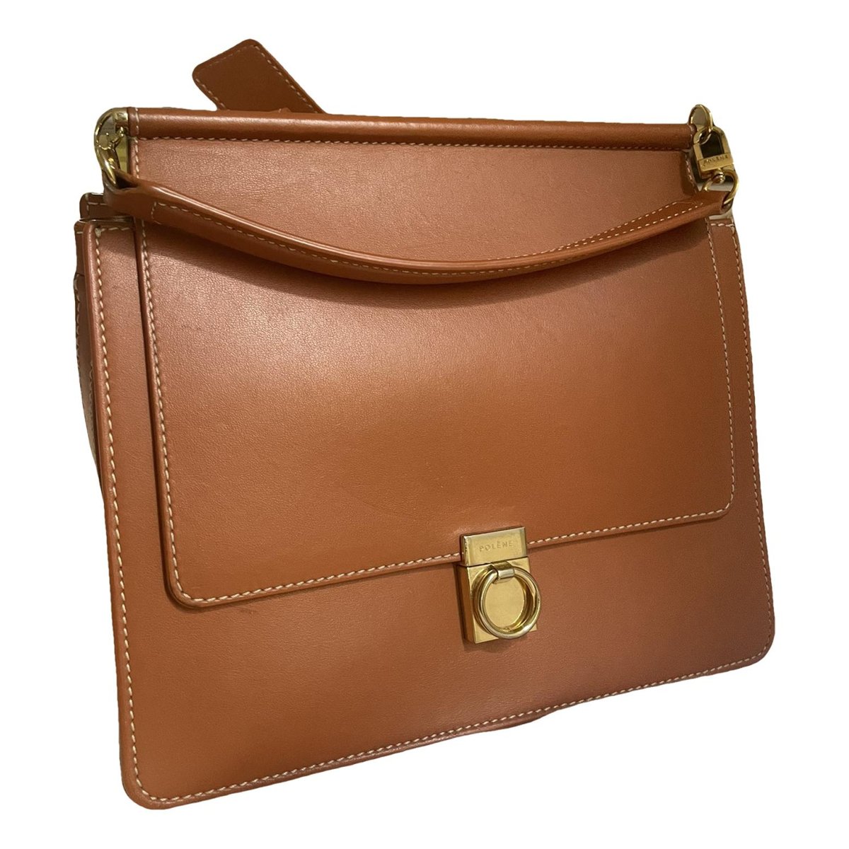 Numéro Sept leather handbag