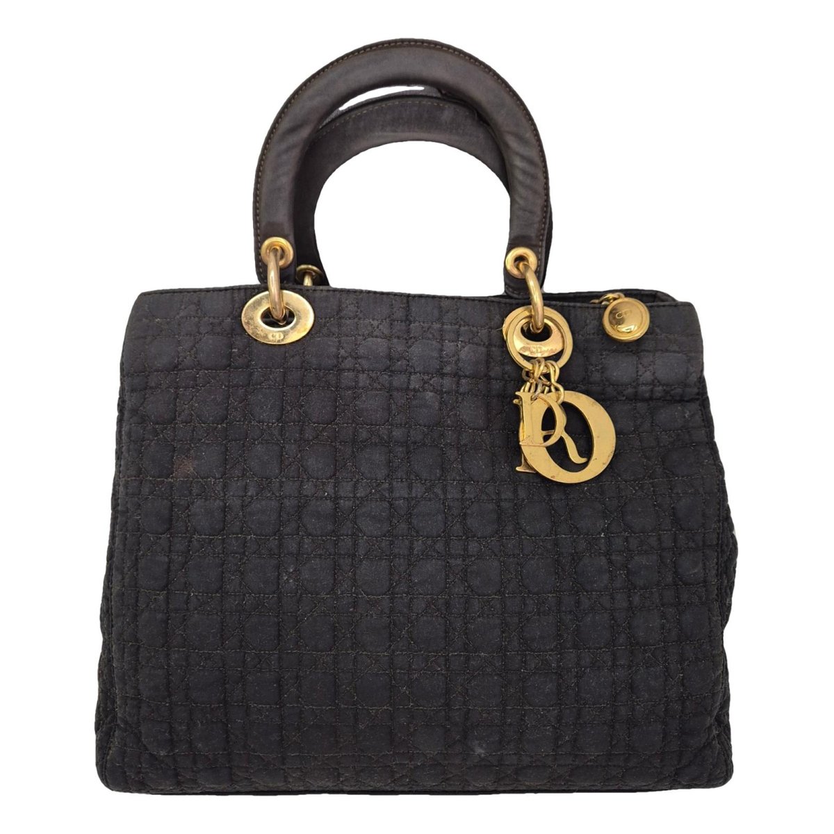 Lady Dior cloth handbag