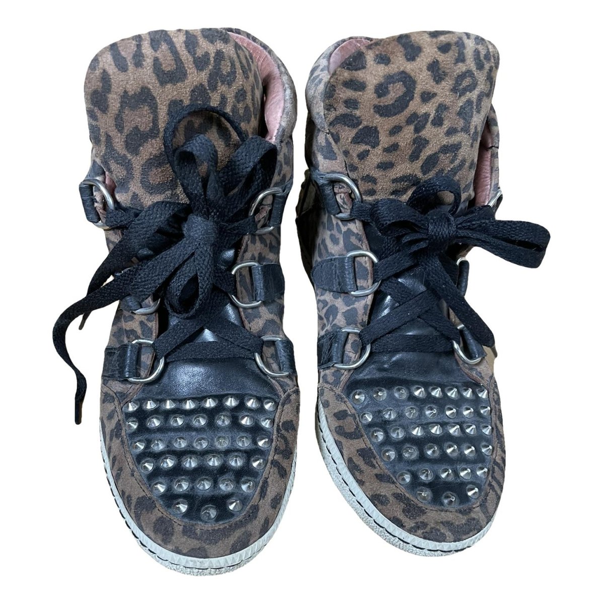 Albatorock leather trainers