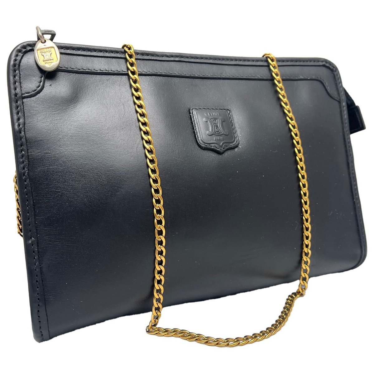 Triomphe leather crossbody bag