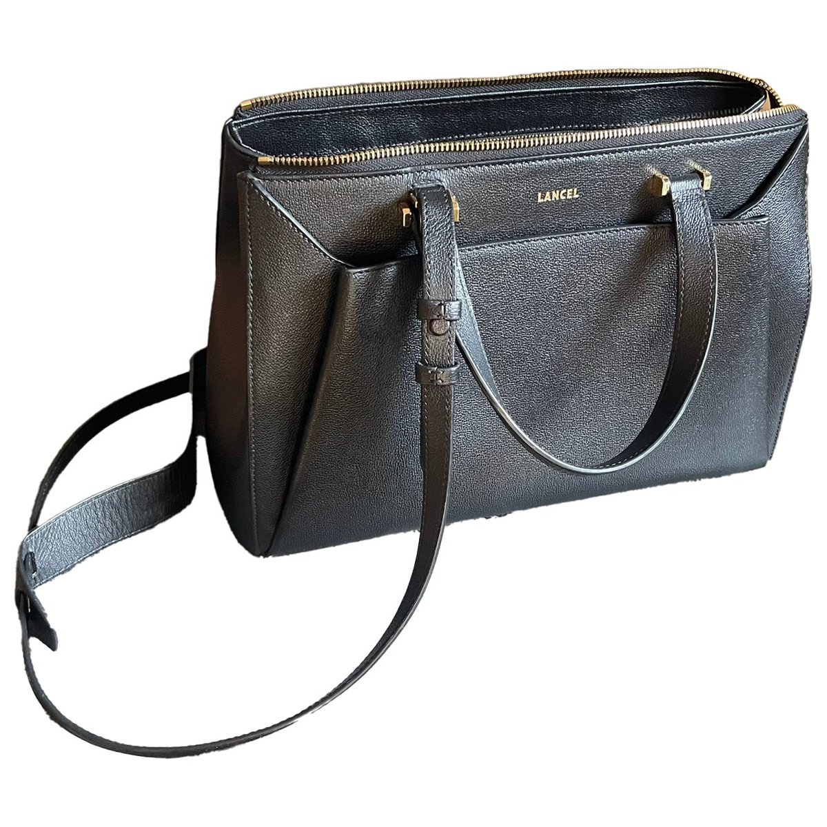 Lison leather handbag