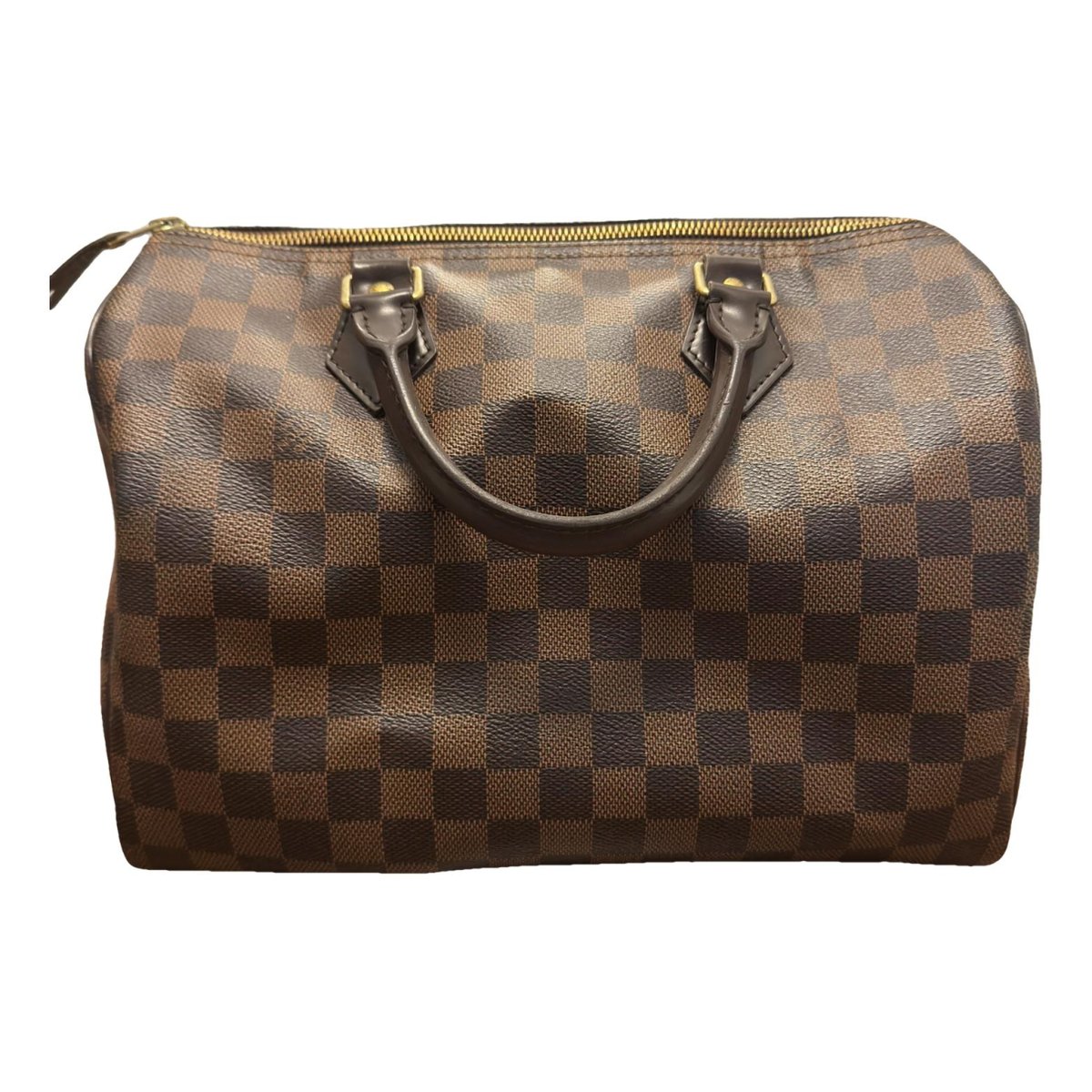 Speedy leather handbag