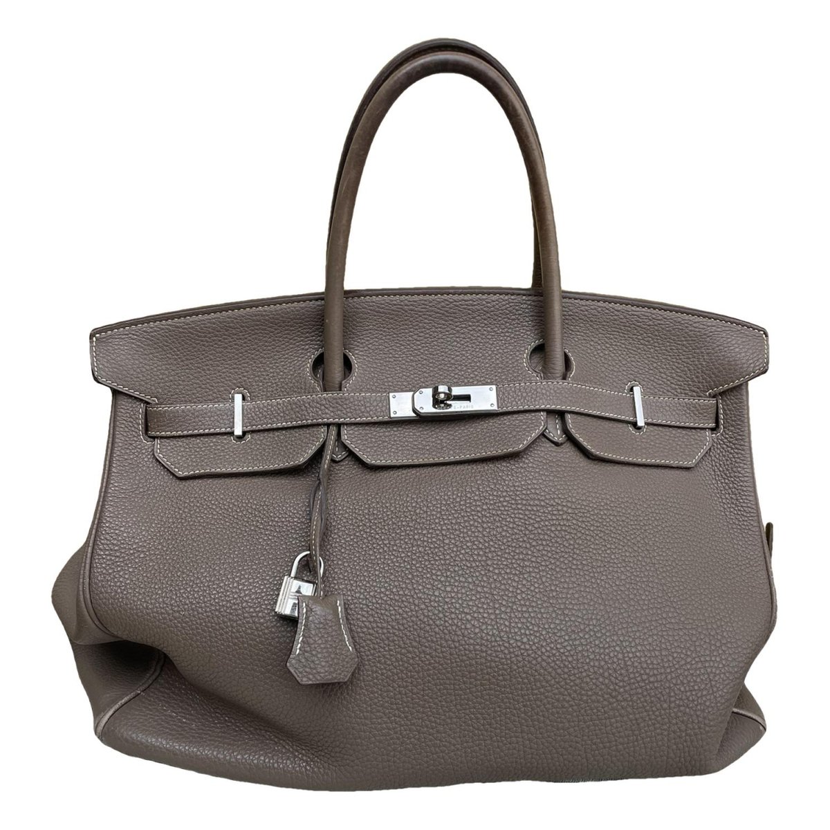 Birkin 40 leather handbag