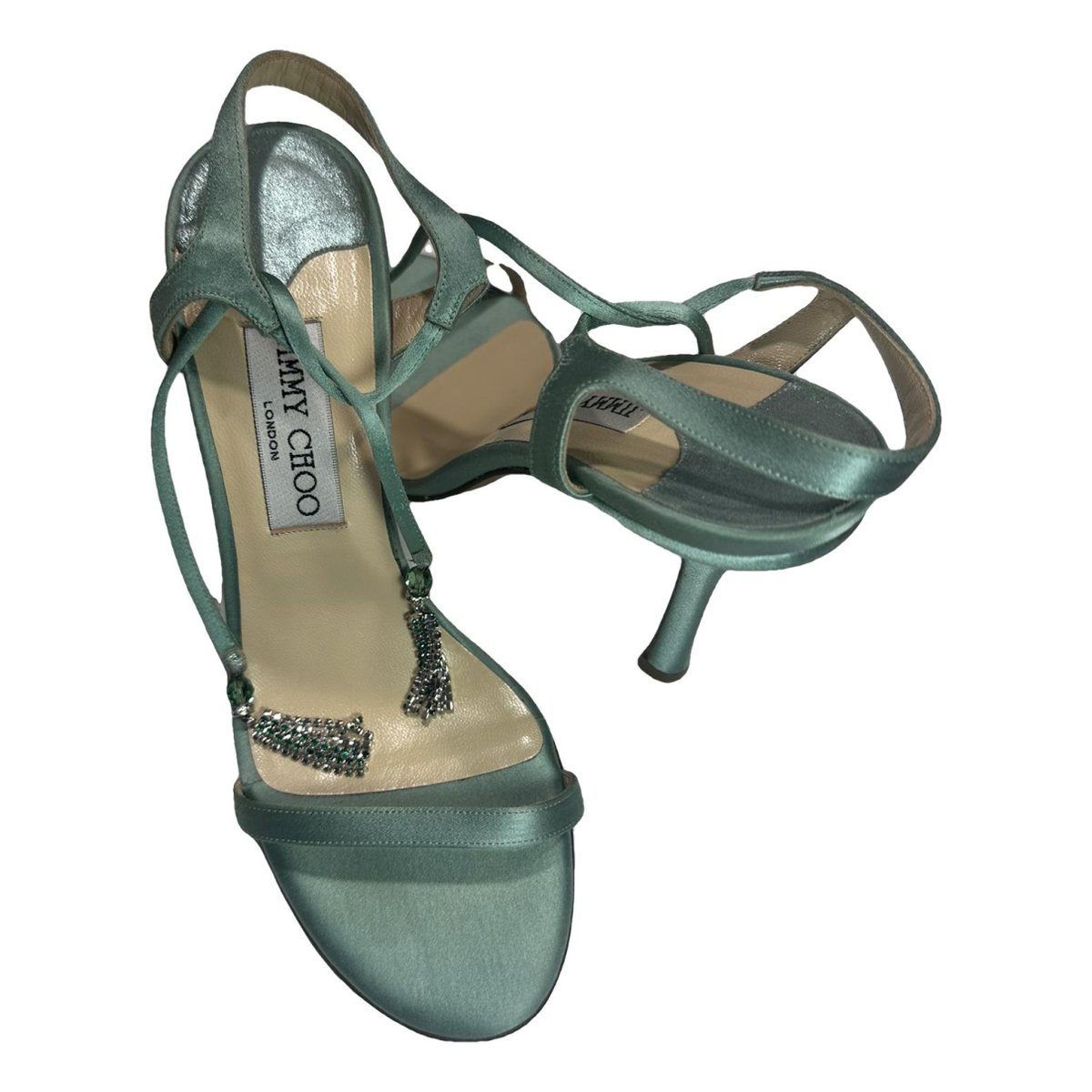 Shiloh silk sandals
