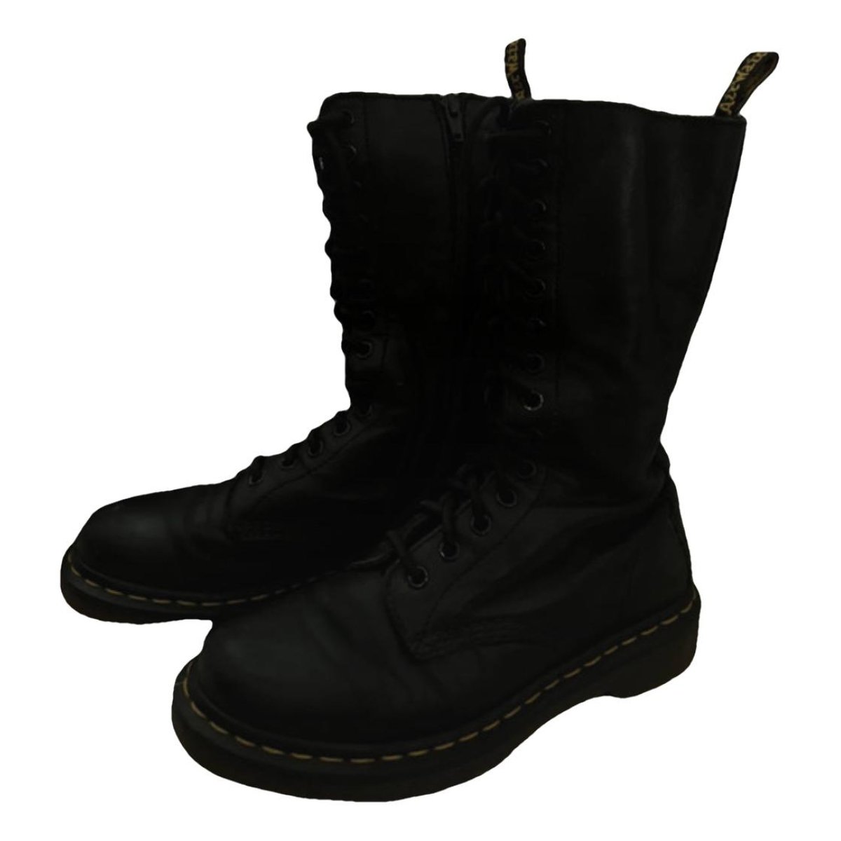 1914 (14 eye) leather snow boots