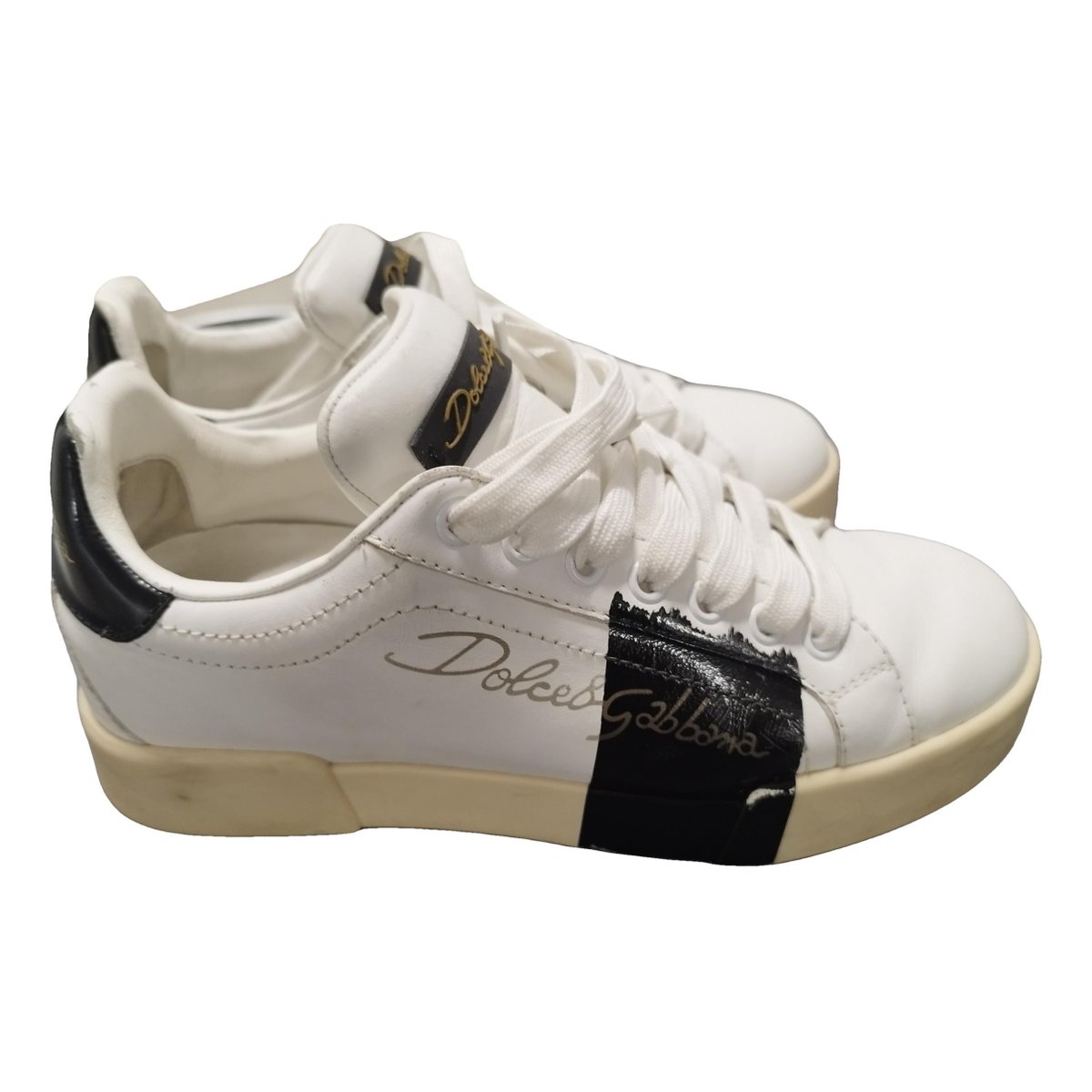 Portofino leather trainers
