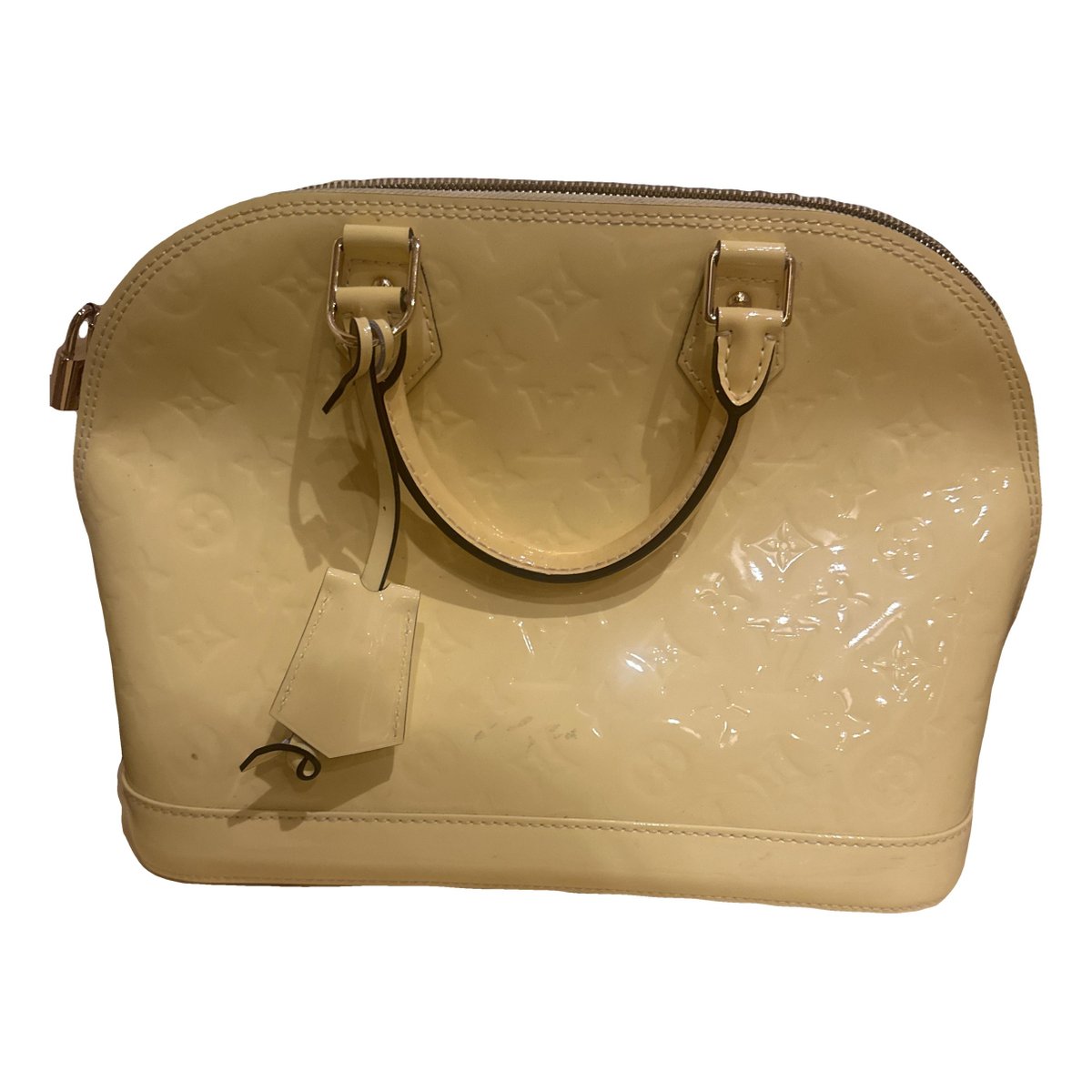 Alma BB patent leather handbag