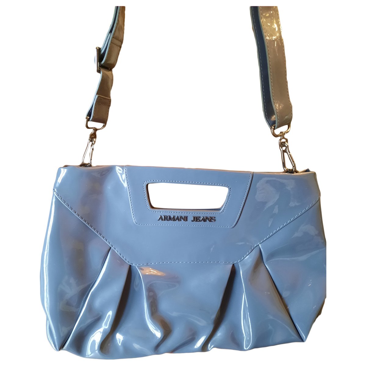Patent leather crossbody bag