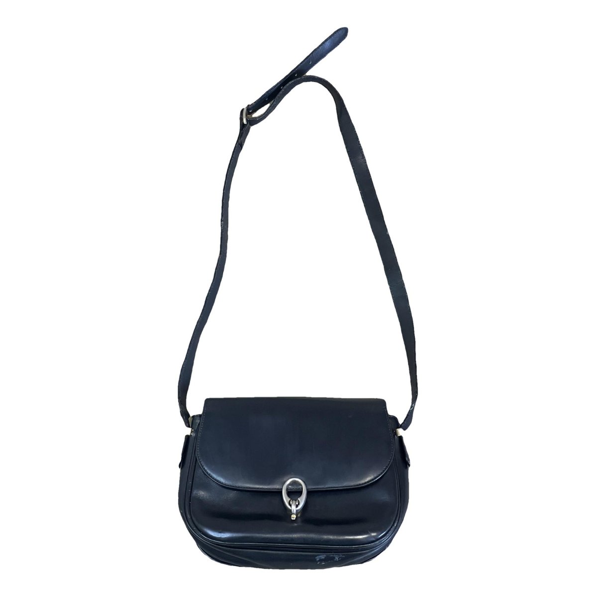 Classic leather crossbody bag