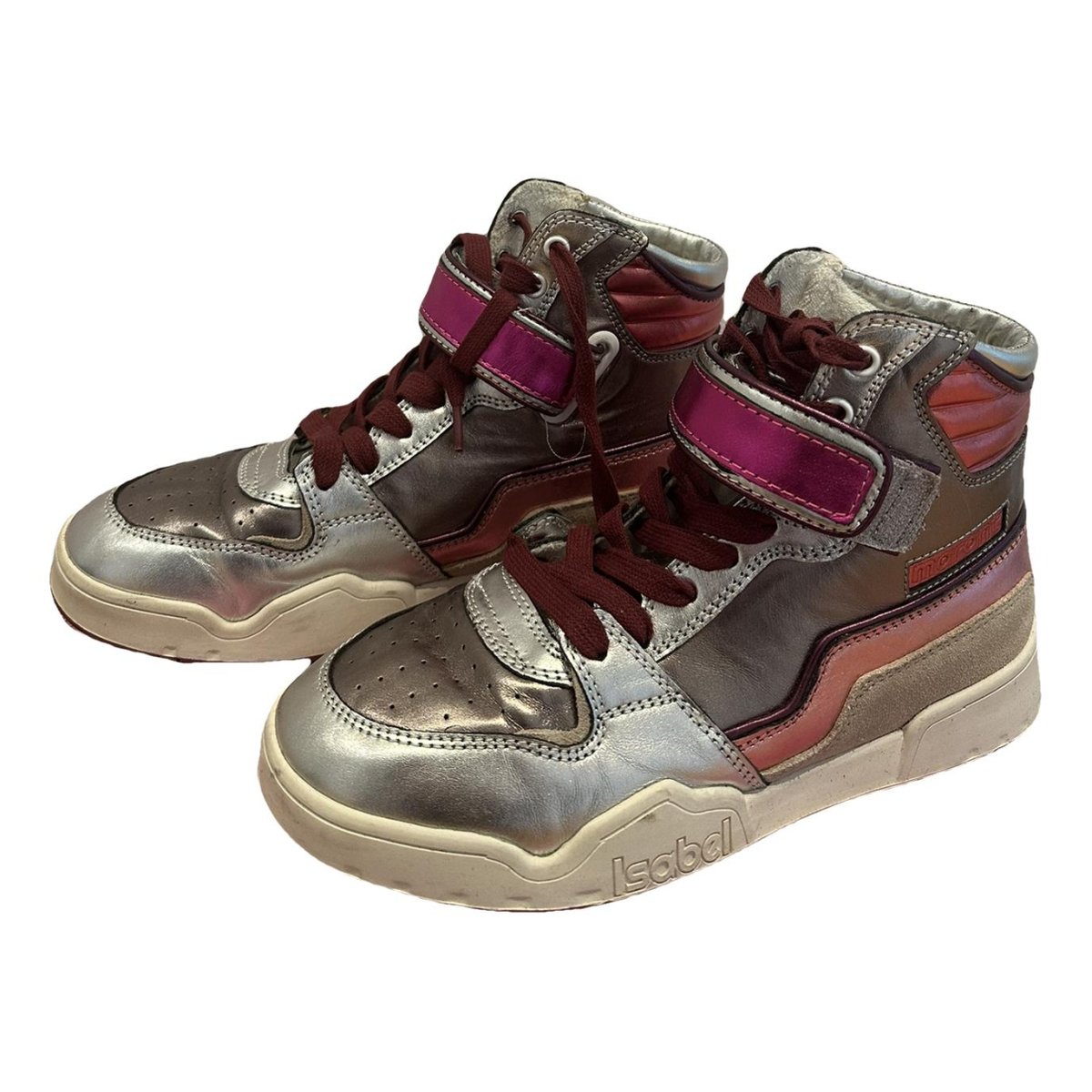 Bilsy patent leather trainers