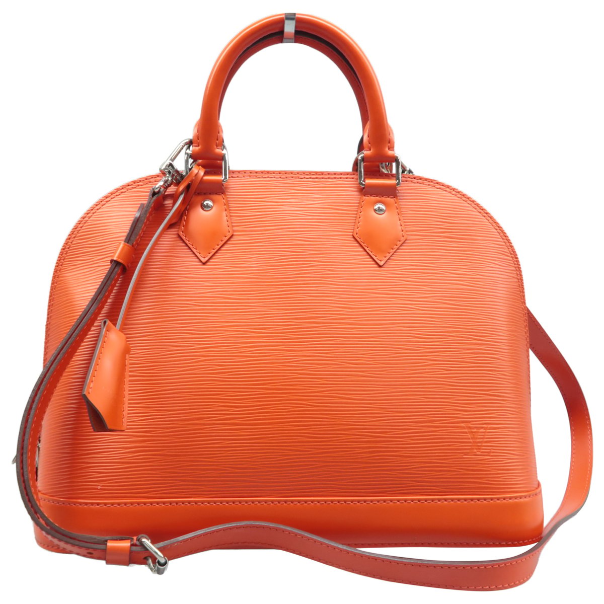 Alma leather satchel
