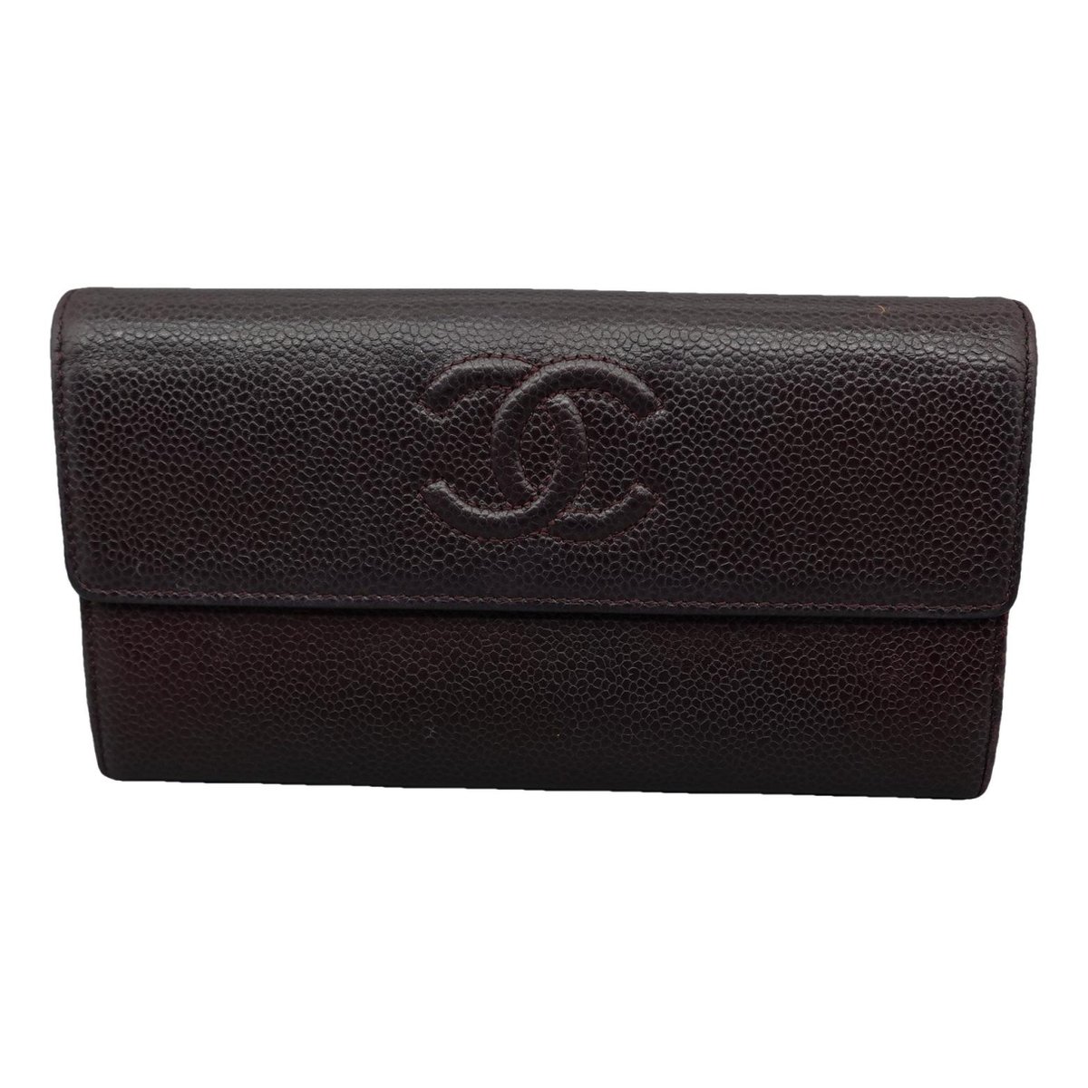 Wallet on Chain leather handbag